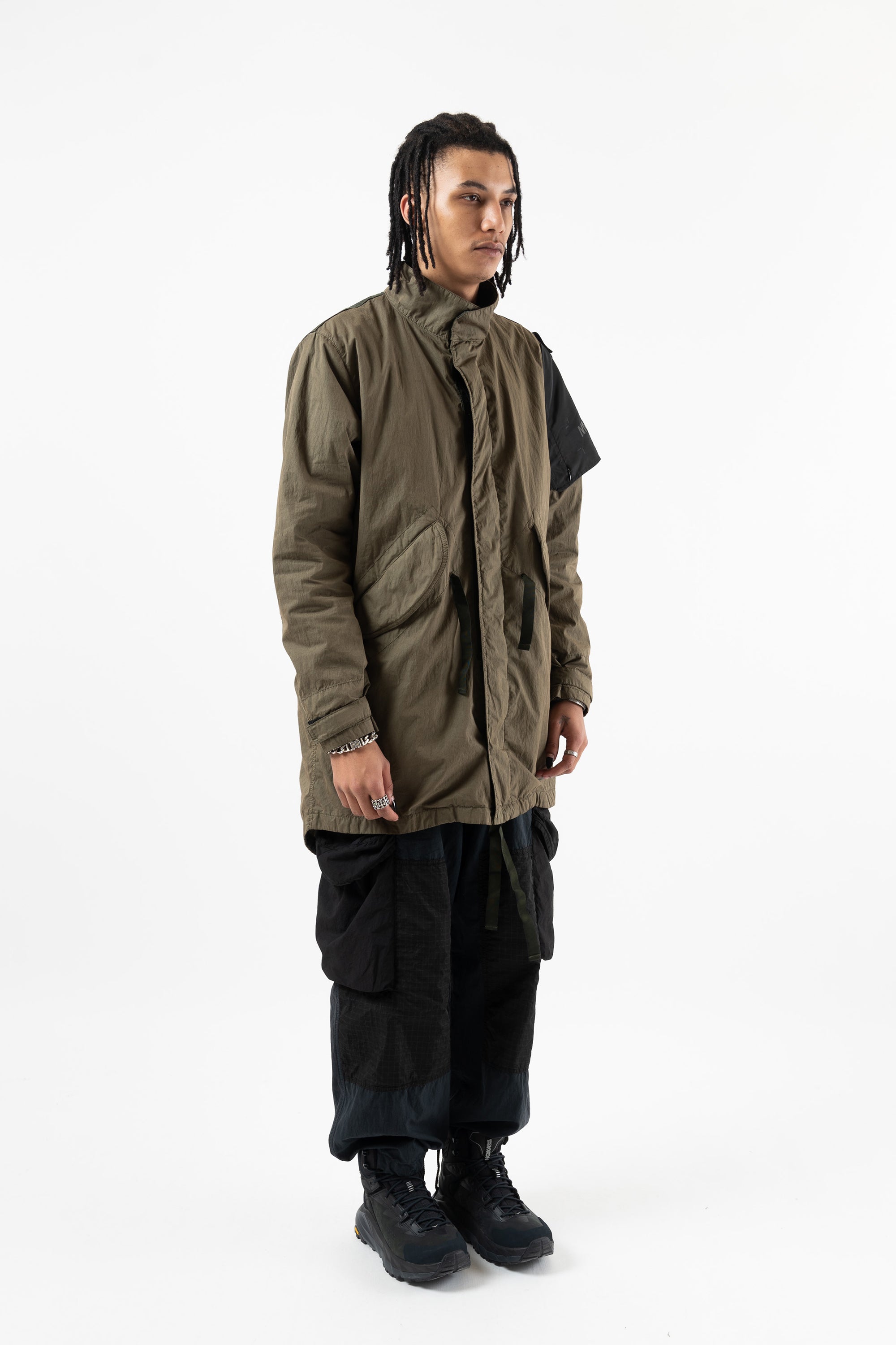 Fishtail MF All Season Military Parka Raf Green