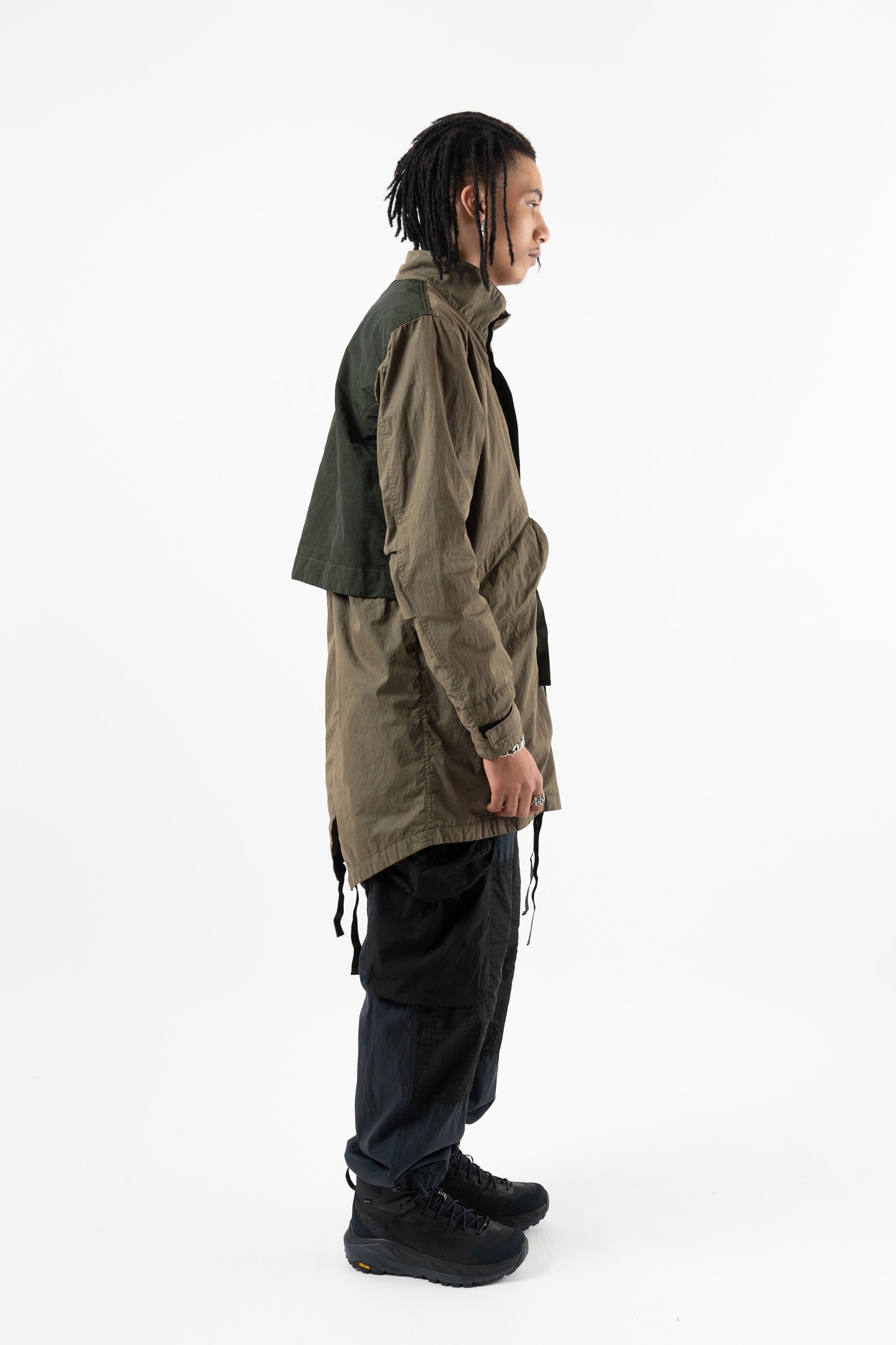 Fishtail MF All Season Military Parka Raf Green