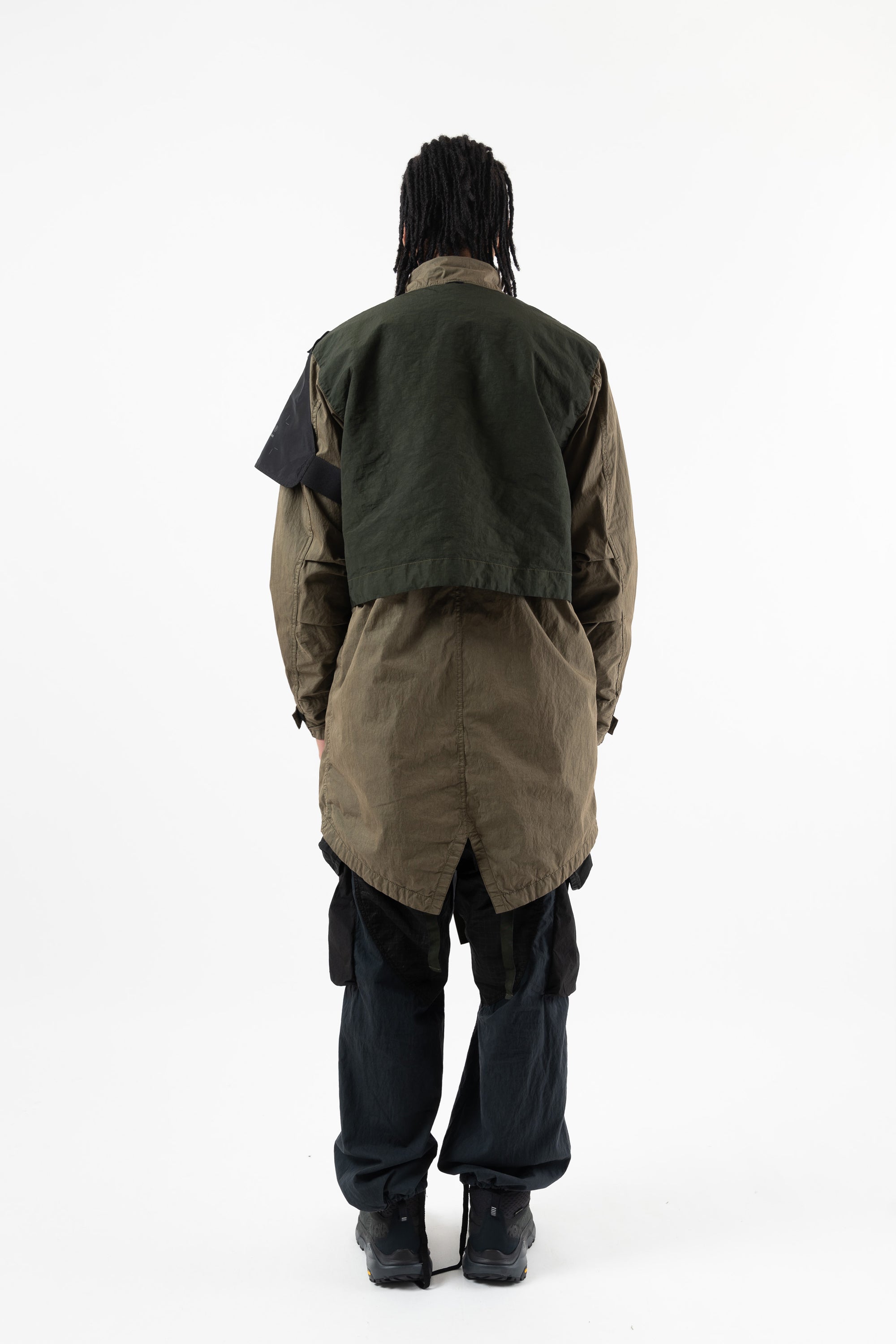 Fishtail MF All Season Military Parka Raf Green