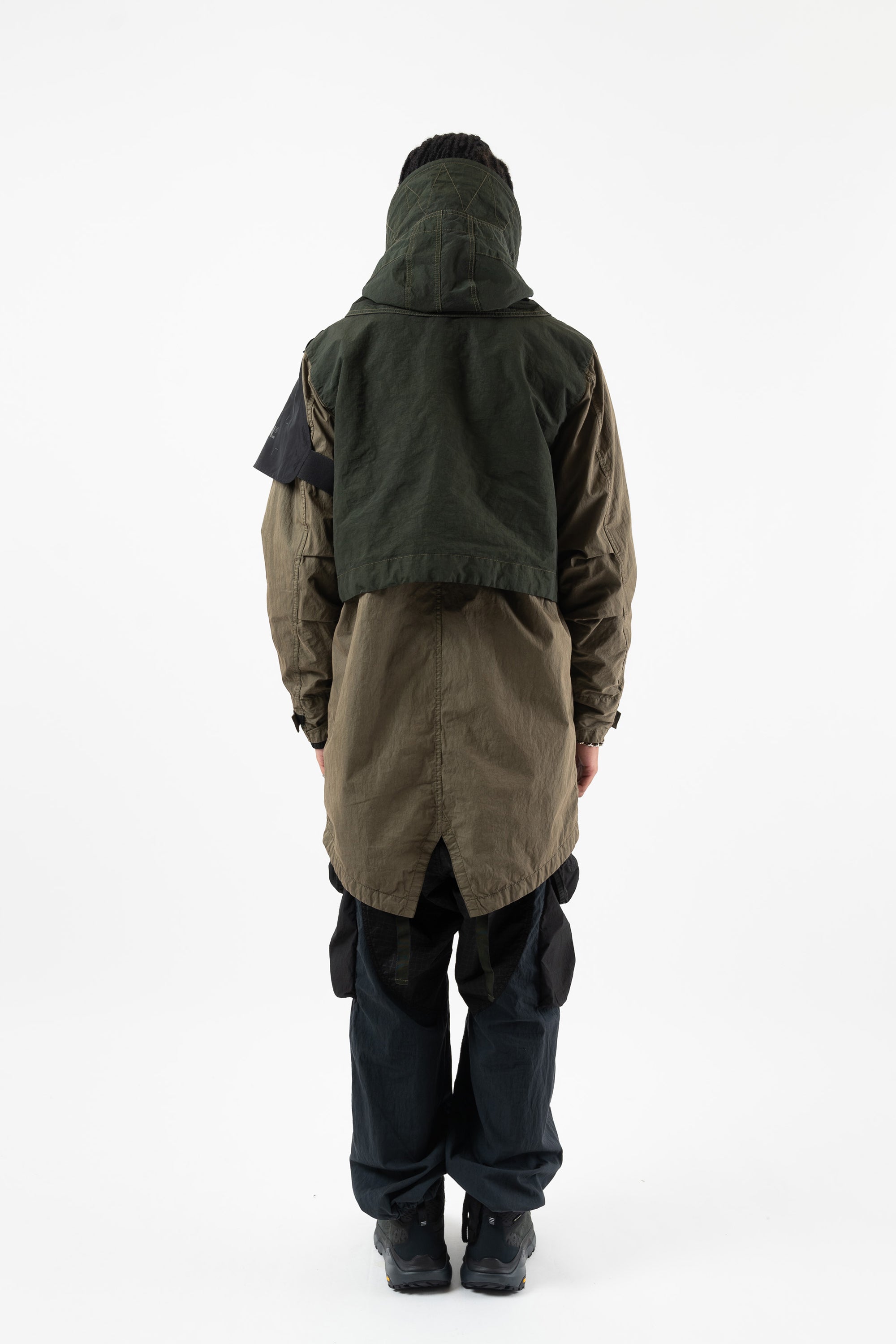 Fishtail MF All Season Military Parka Raf Green