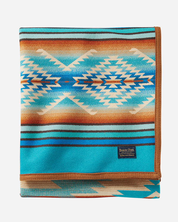 Pagosa Springs Turquoise Blanket