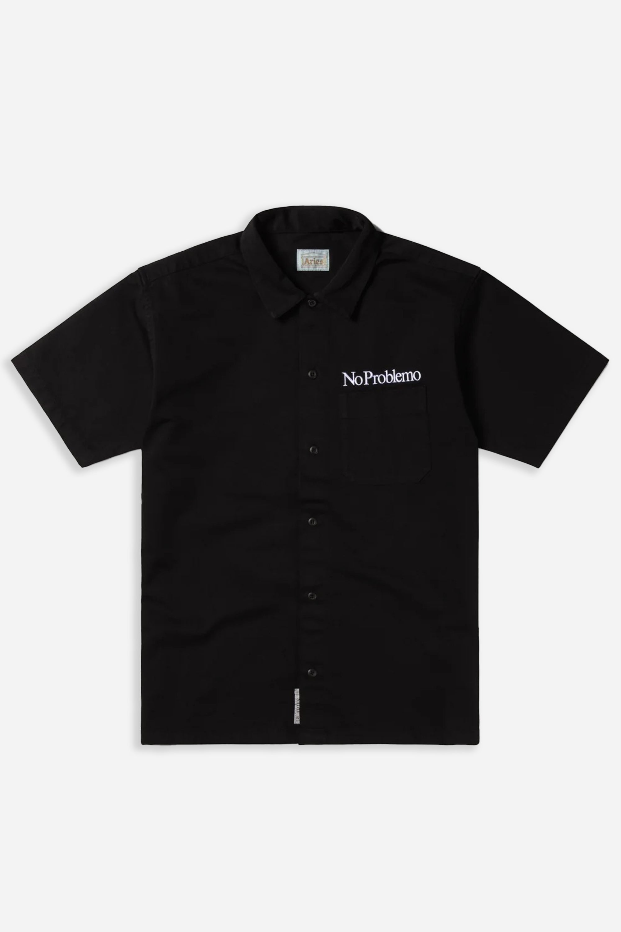 Aries Mini Problemo Uniform Shirt Black – HAVN