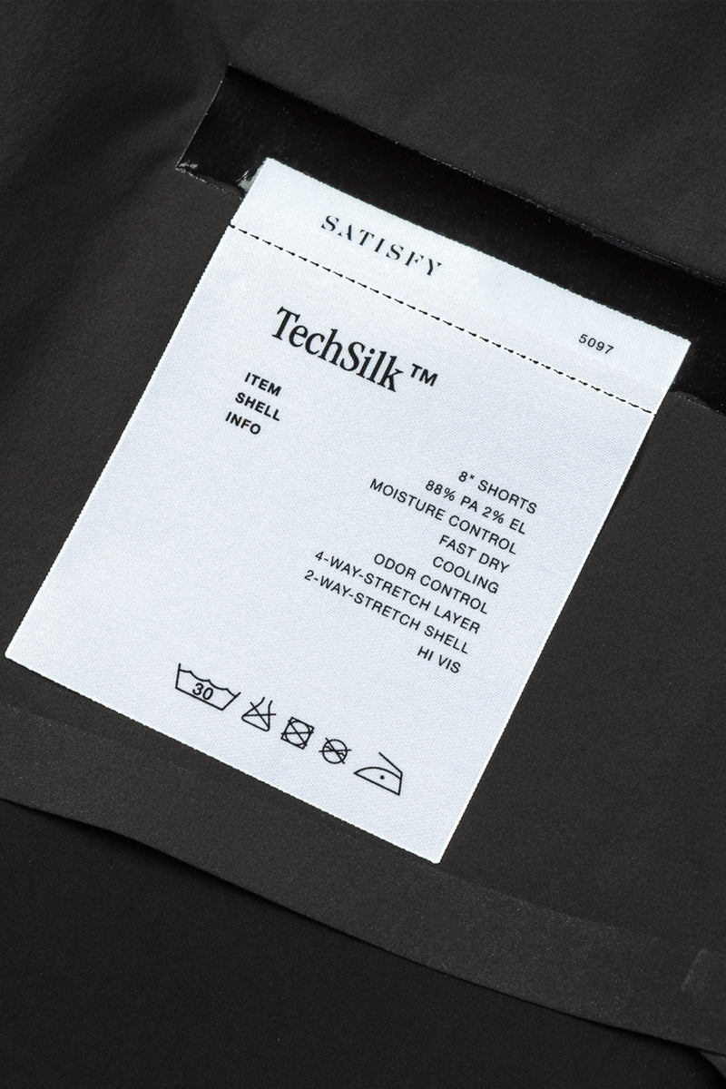 Techsilk 8" Shorts Black