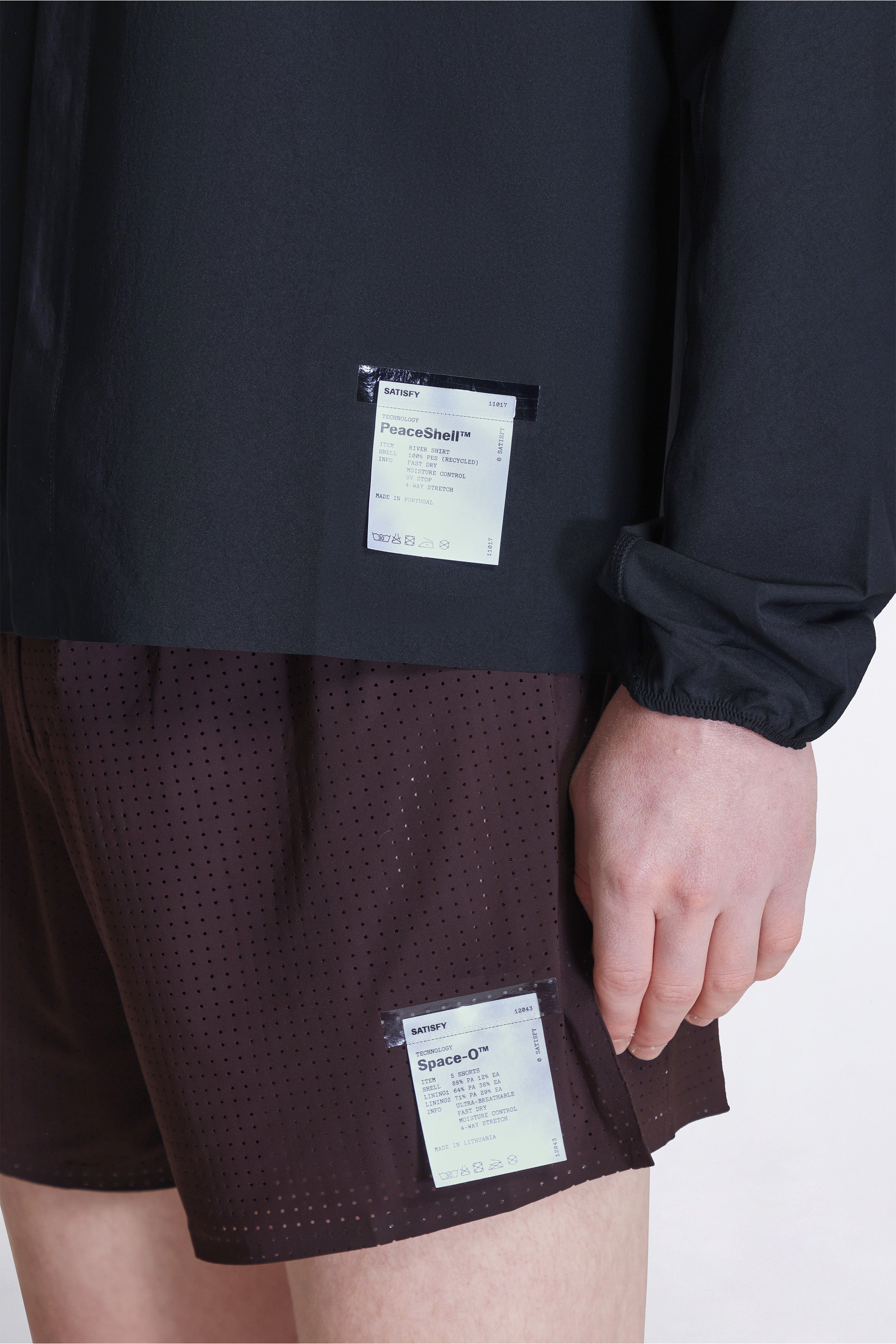 Peaceshell River Shirt Black