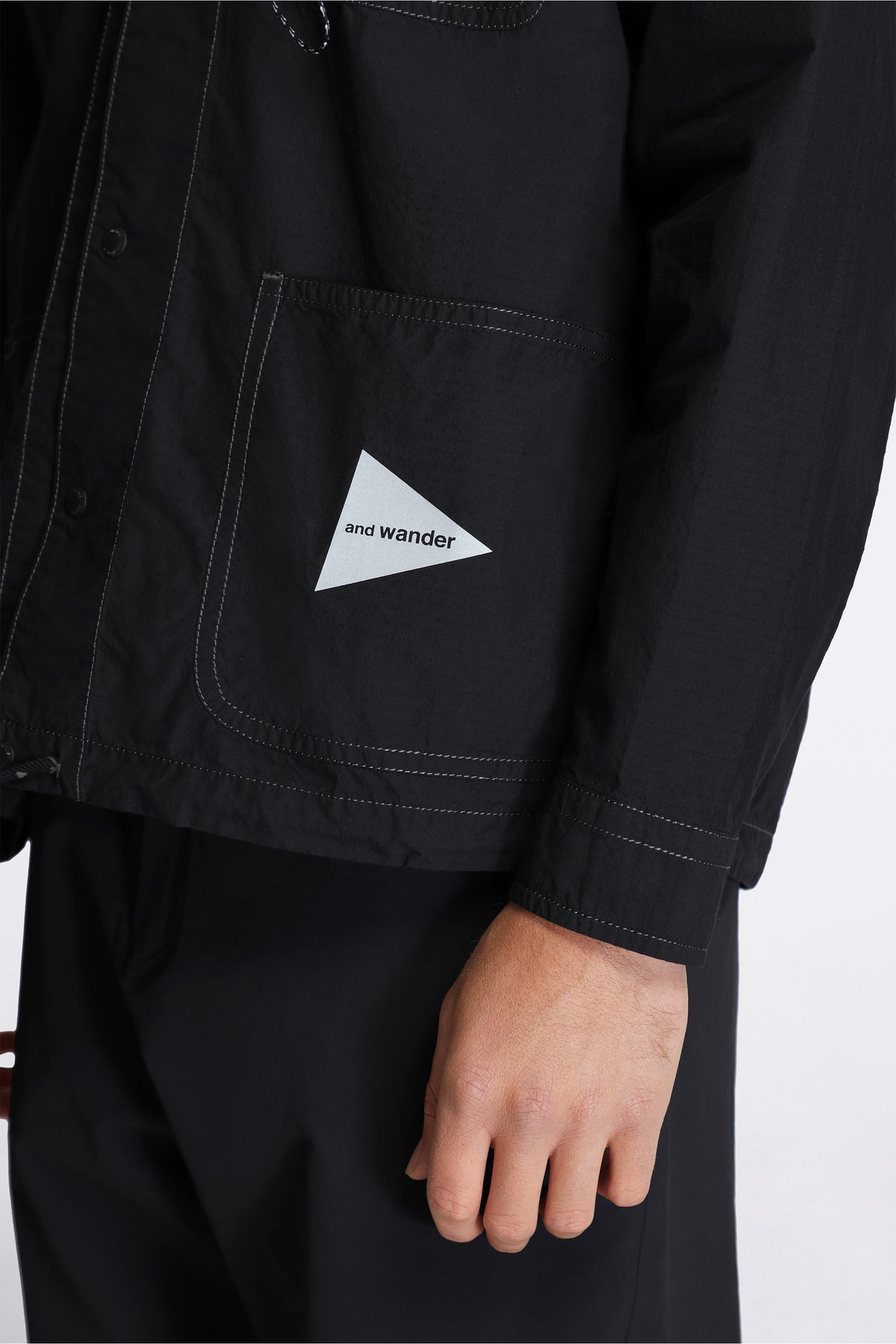 Cordura Rip Shirt Jacket Black