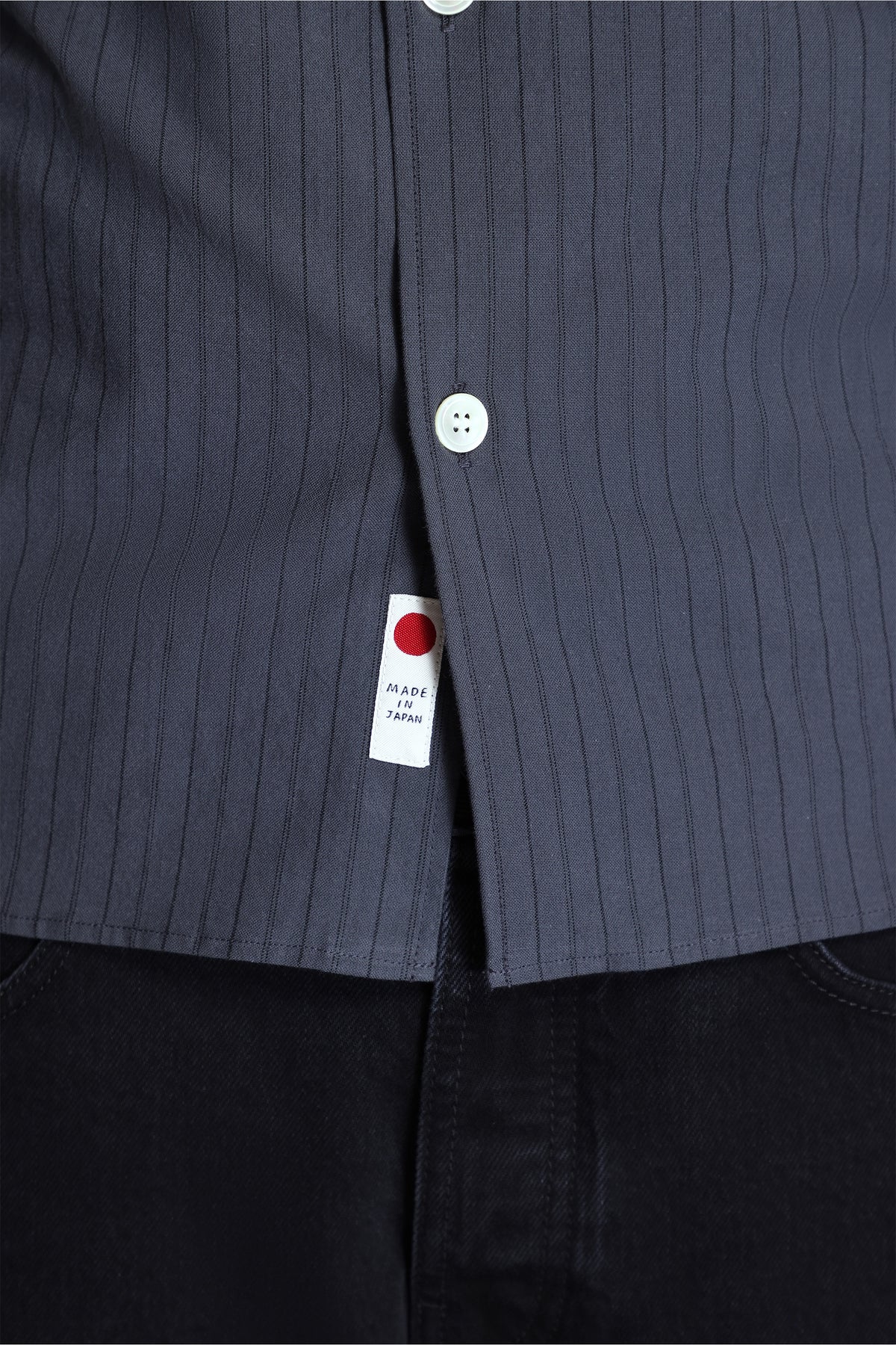 Another Shirt 4.0 JPN Small Dark Grey Stripe