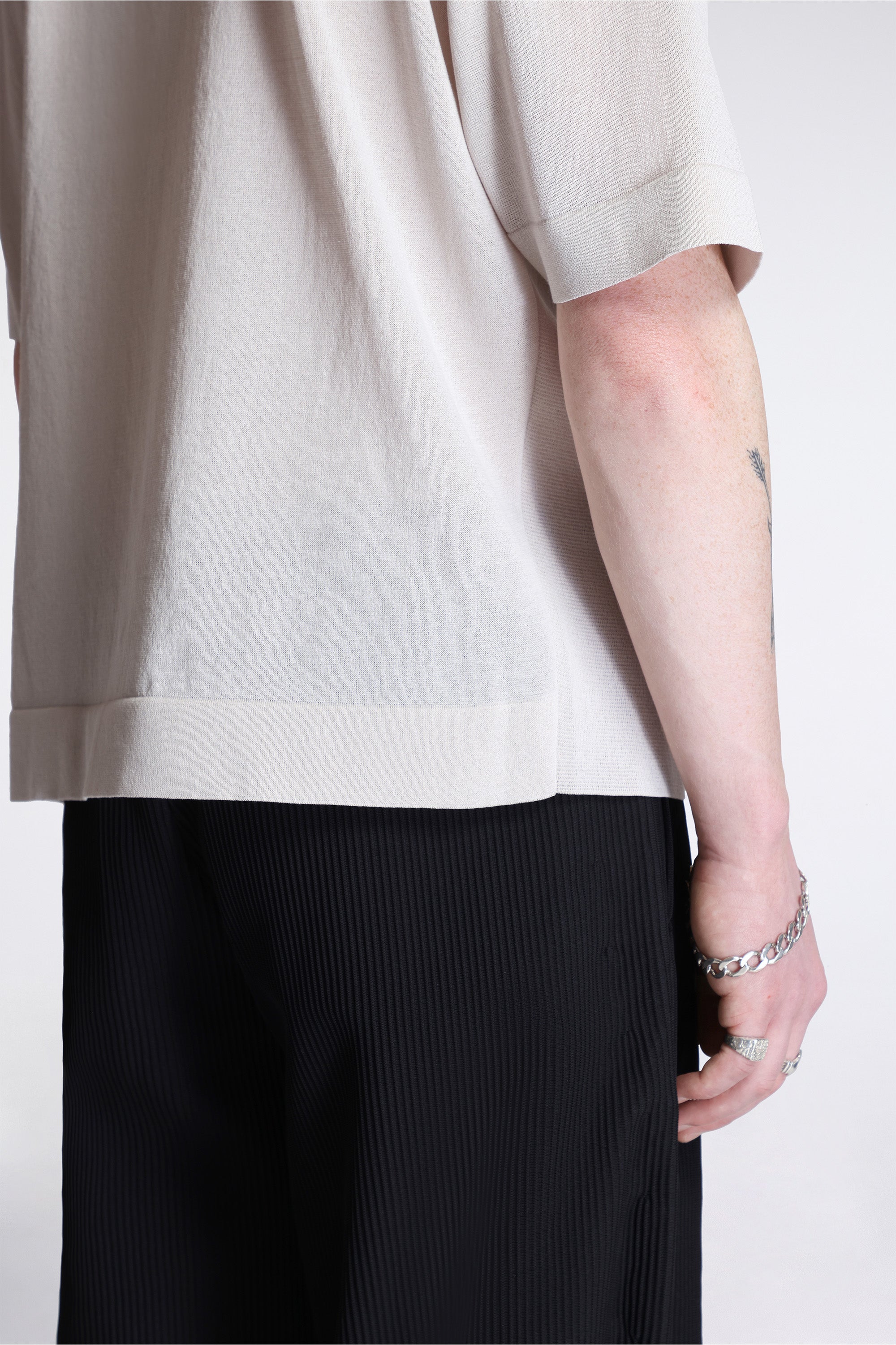 Tc Milan Short Sleeve Shirt Linen Beige