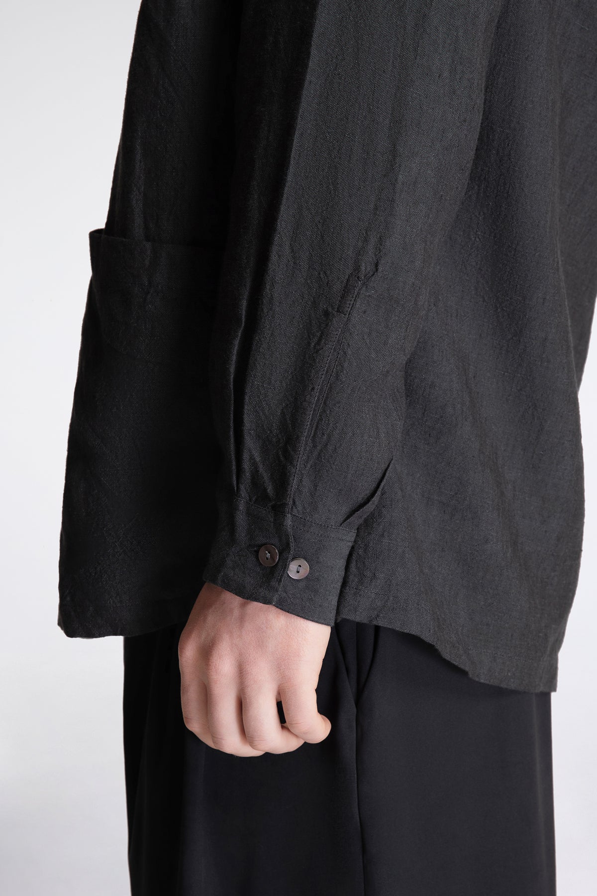 Martyn Shirt Grey/Black