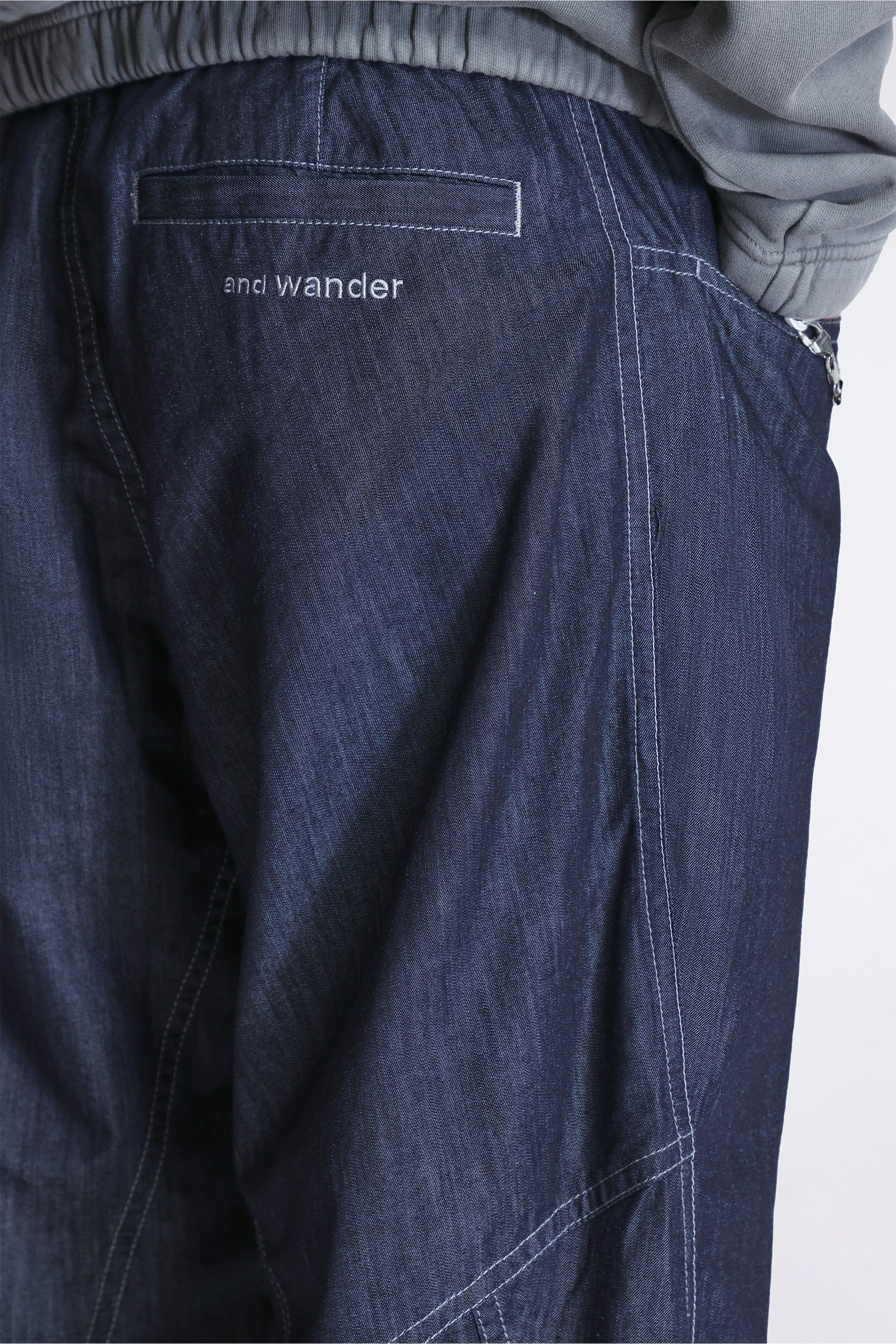 Dry Easy Denim Wide Pant Navy