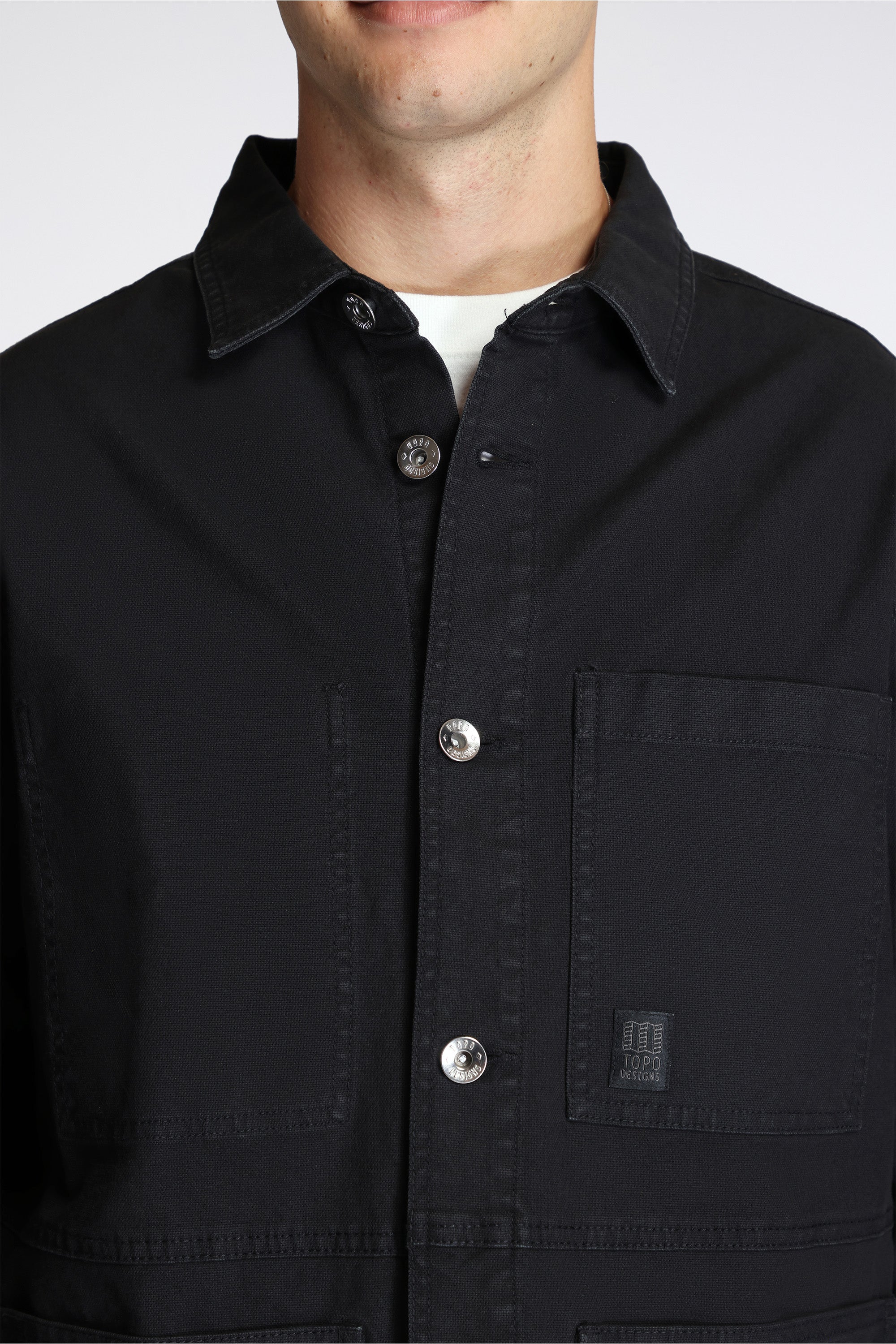 Utility Jacket Mens Black