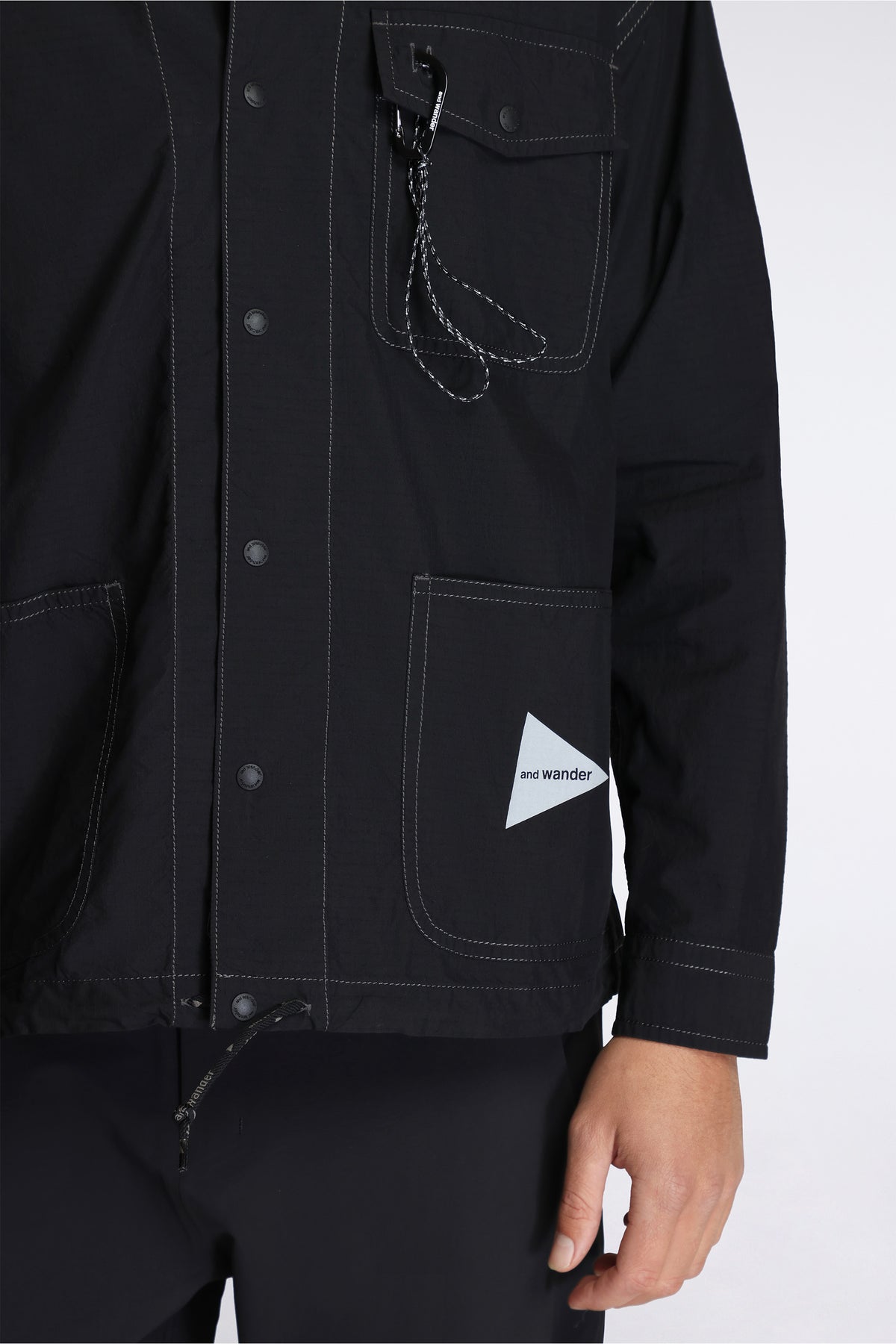 Cordura Rip Shirt Jacket Black
