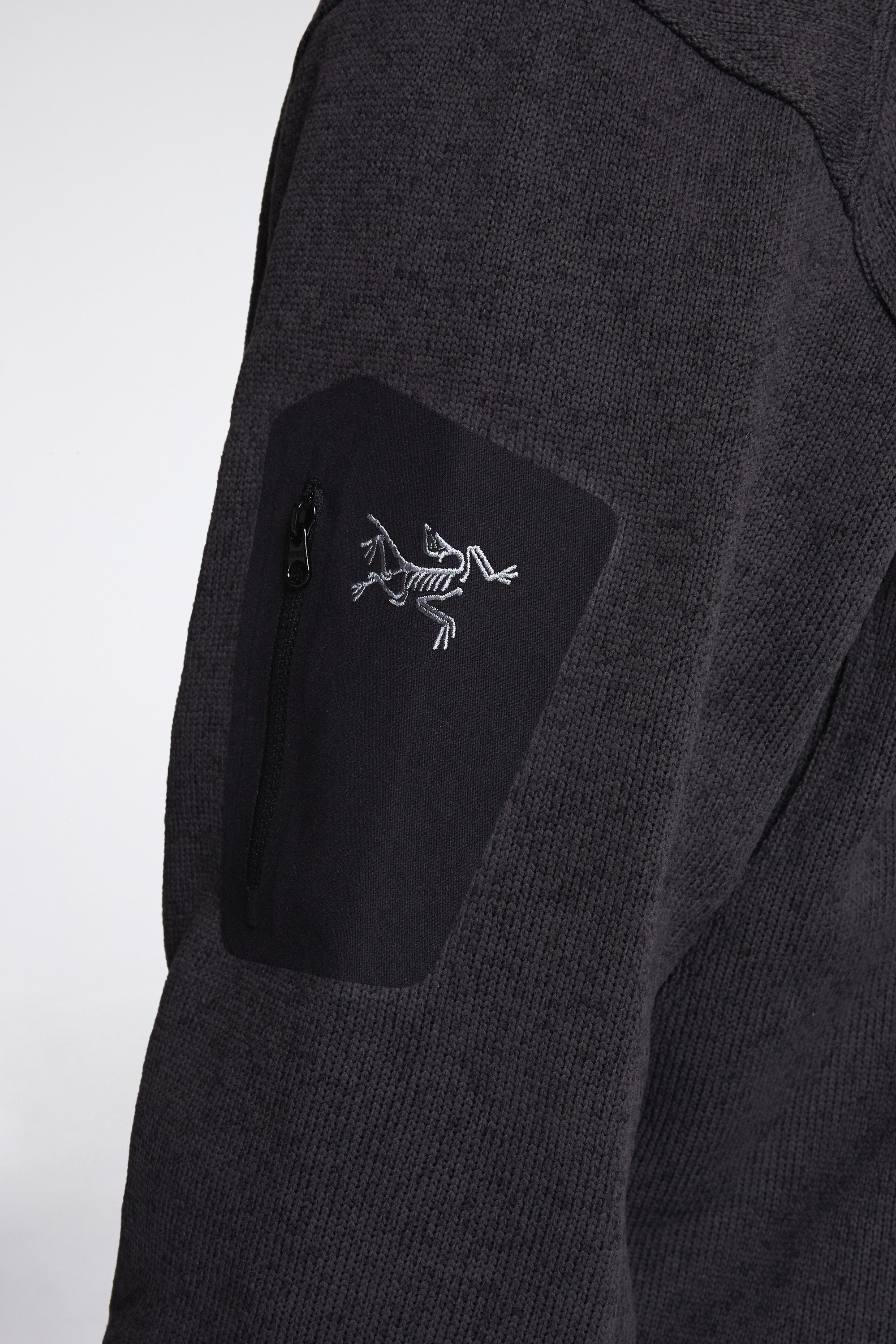 Covert 1/2 Zip M Black Heather II