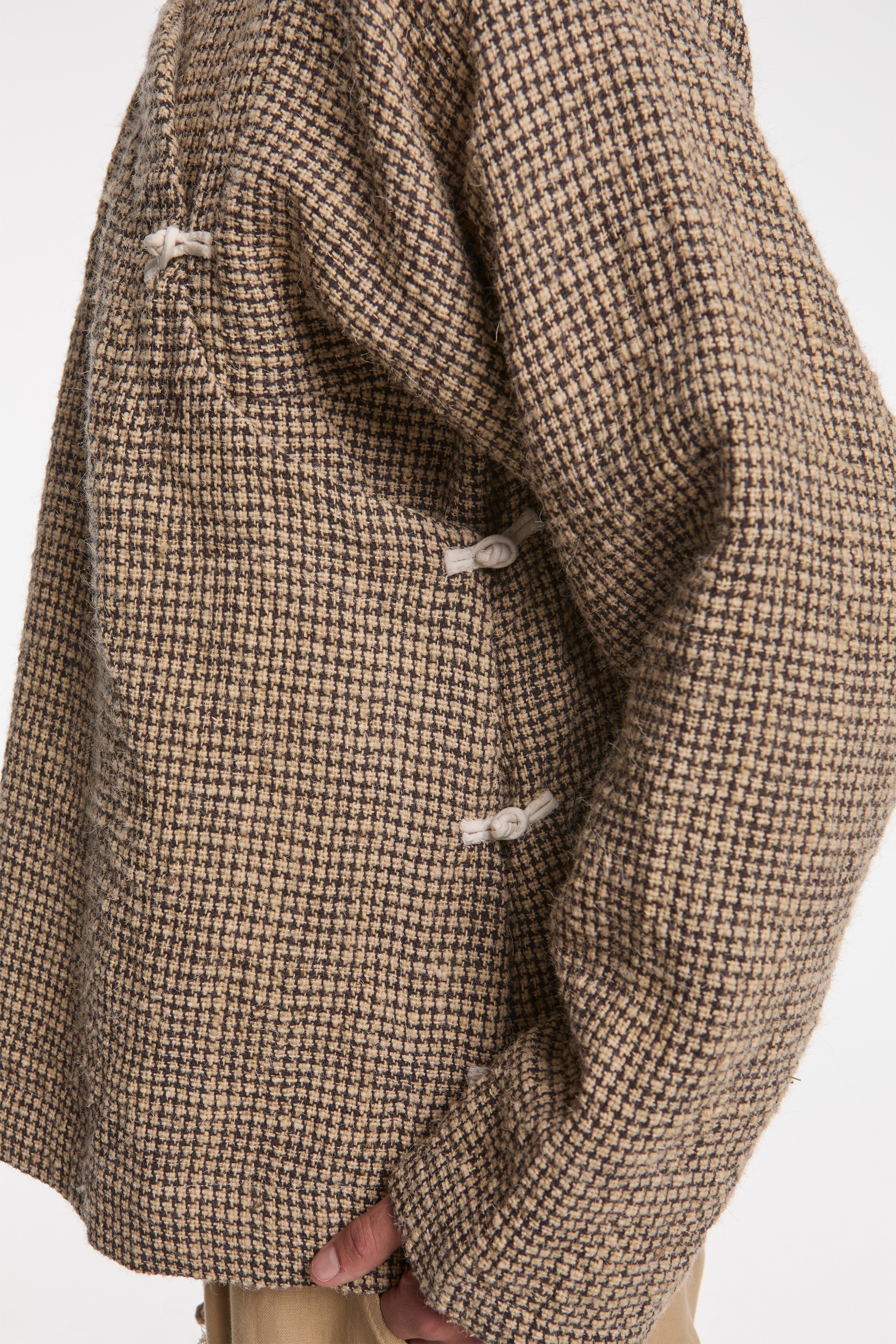 Shepherd Jacket Handwoven Tweed Wool