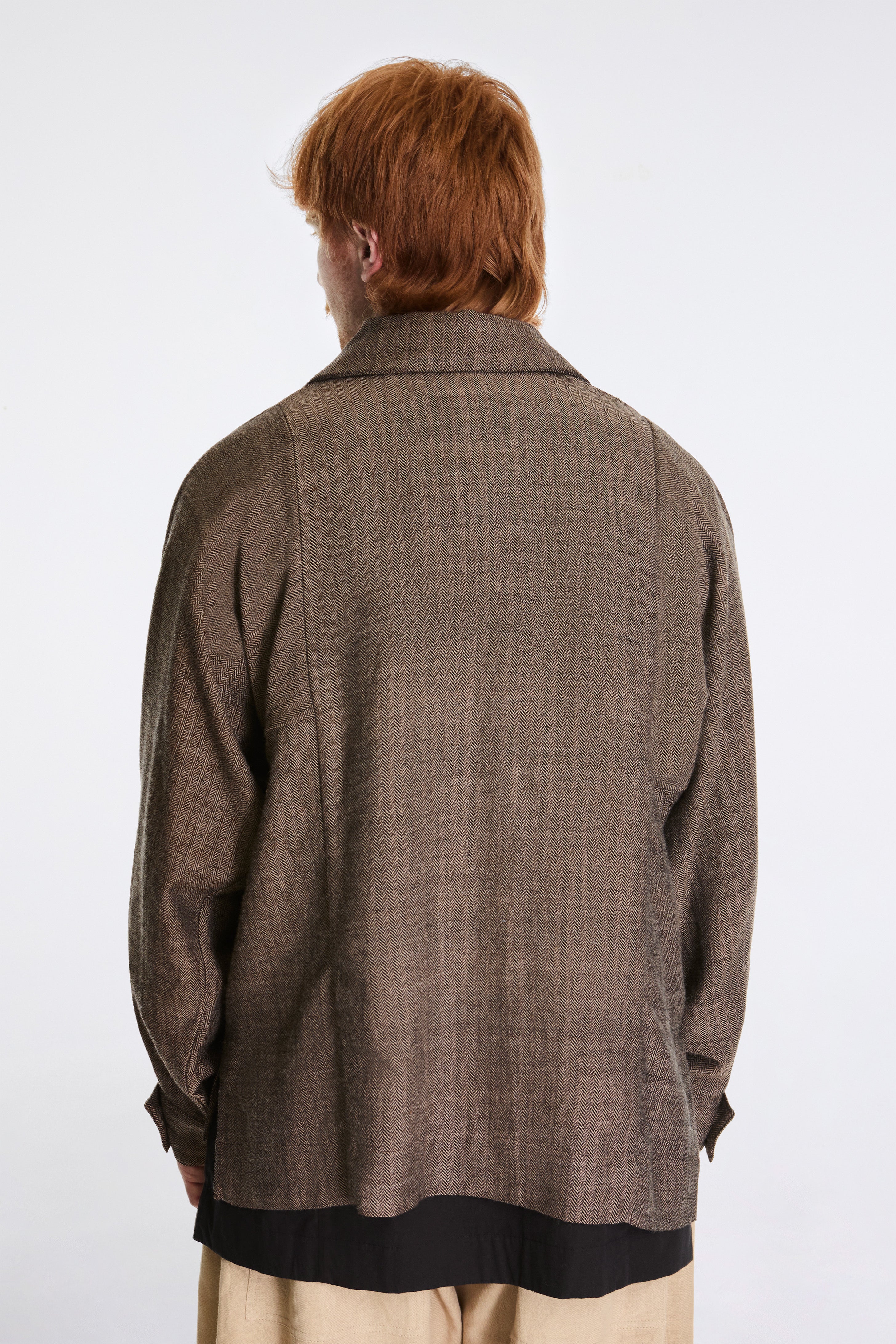 Farmer Jacket Himalayan Wool Black/Cream