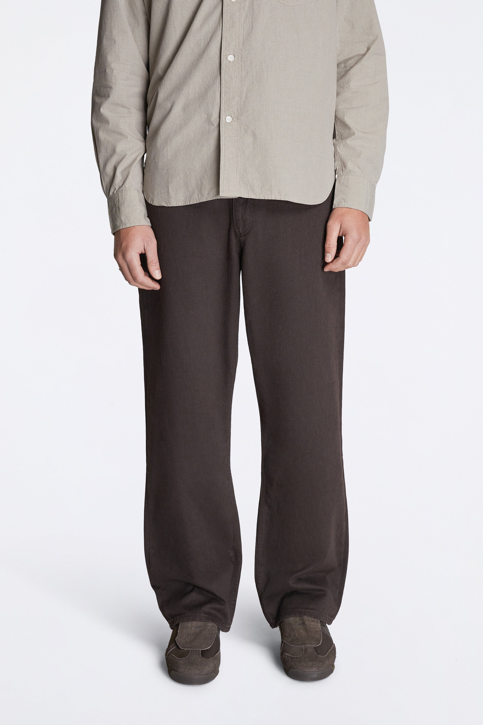 Korshavn Relaxed 5 Pocket Resist Dyed Twill Shale