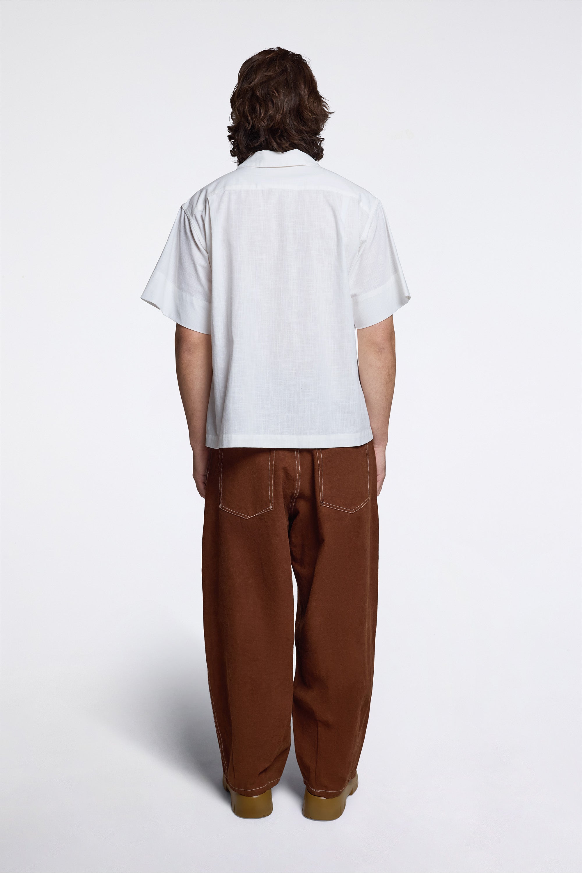 Lush Pants Brown Wonky-Wear Brown Wonky-Wear