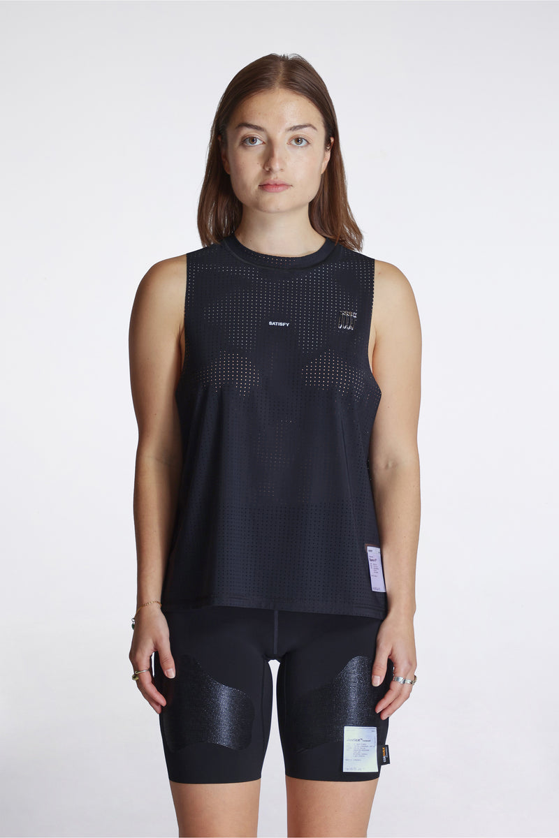 Space-O Muscle Tee Black SA
