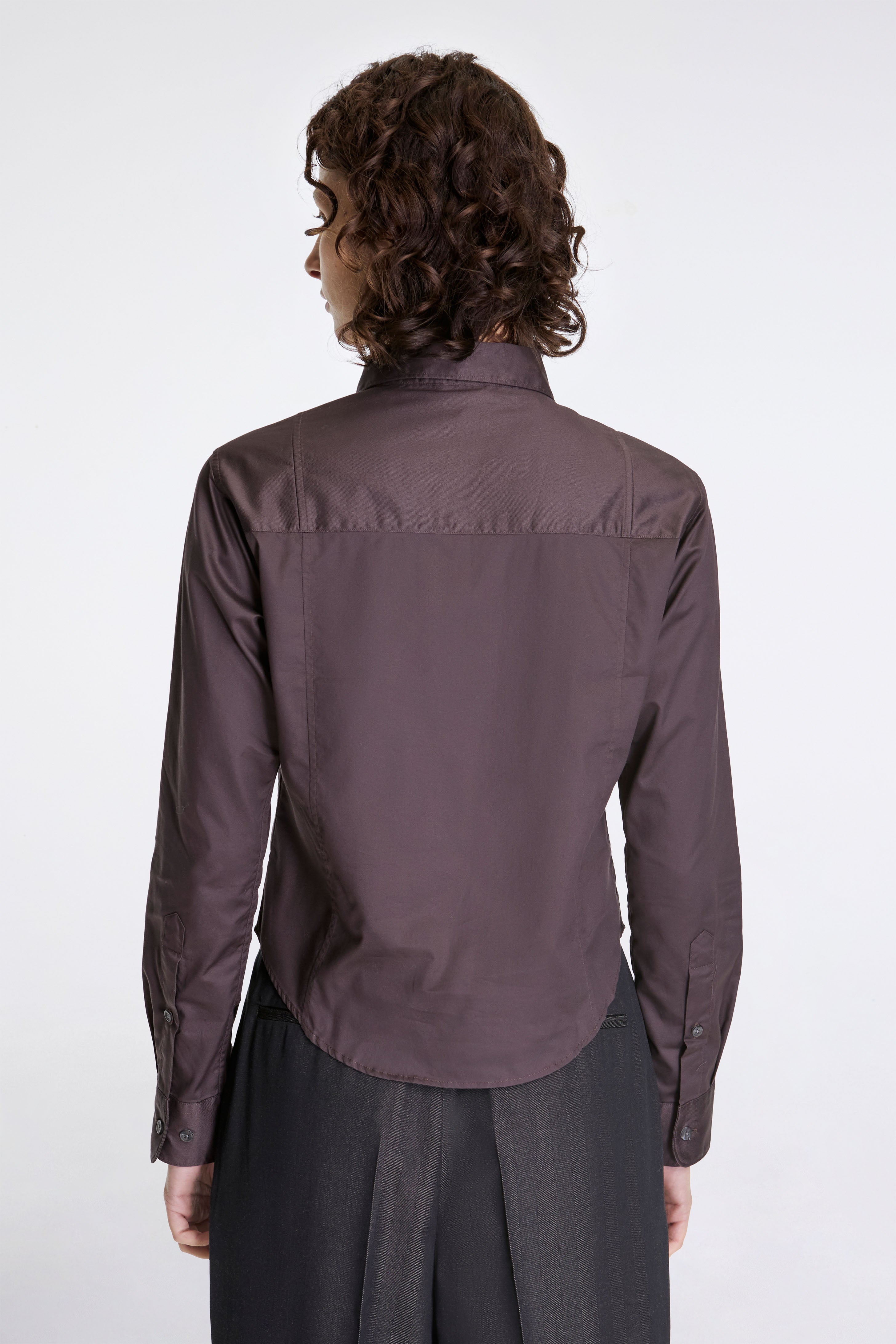 Readers Shirt Aubergine