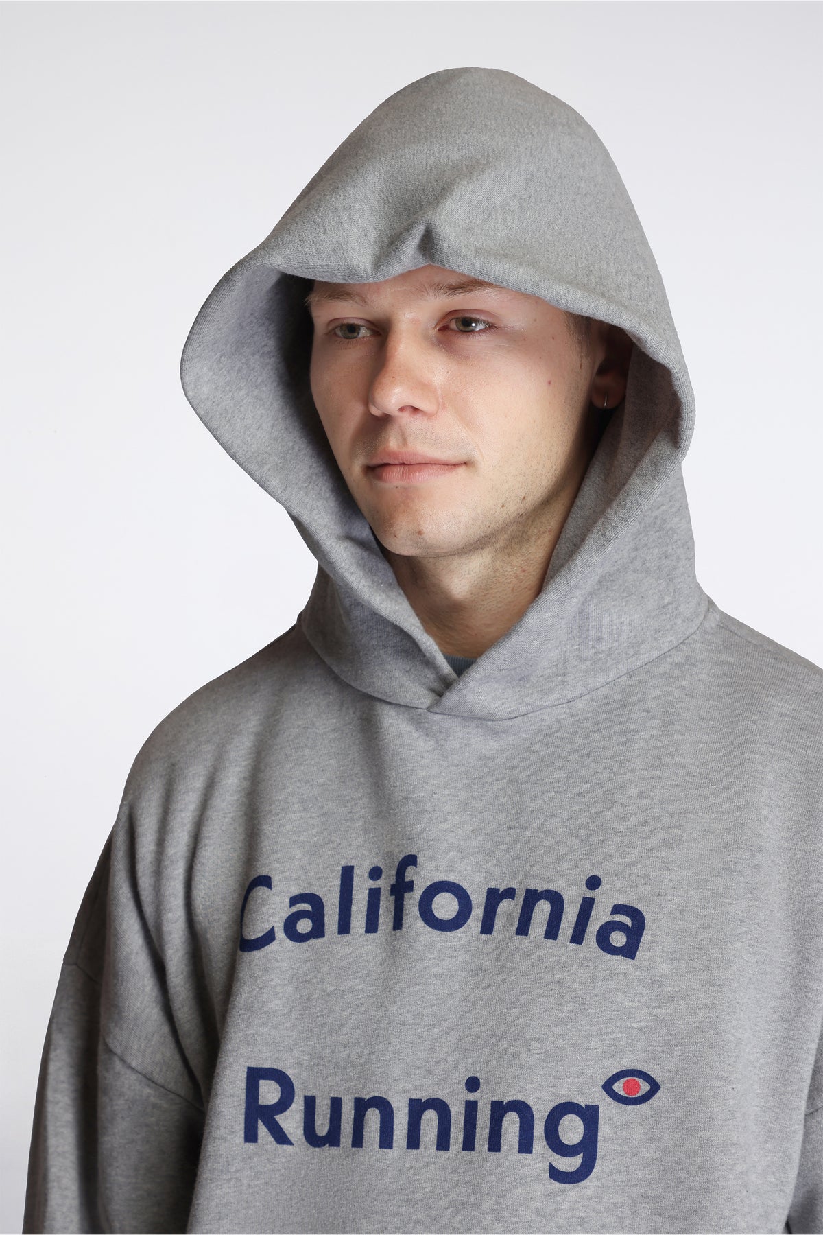 California Cotton Hoodie Staff Hoodie Heather Gray