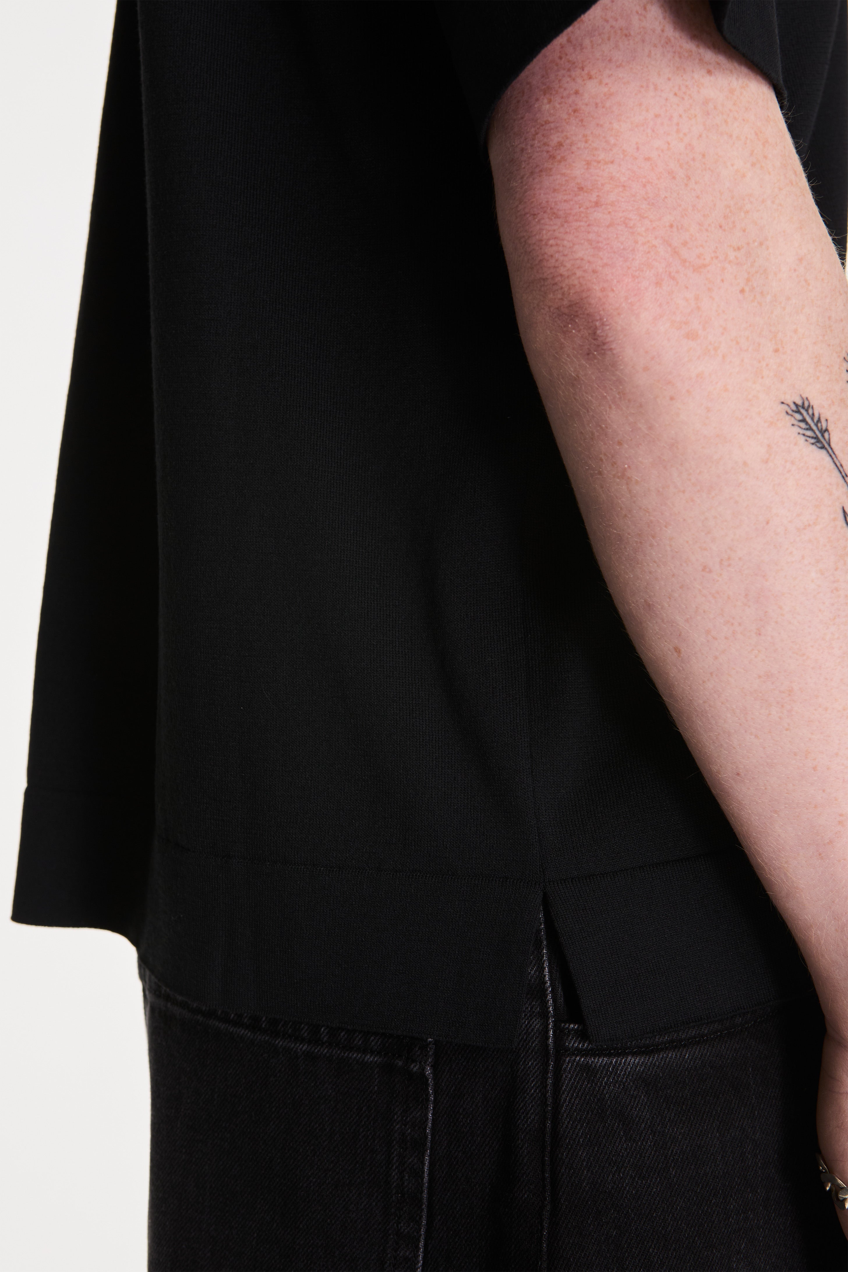 TC Soft Short Sleeve Tee Shirt Black