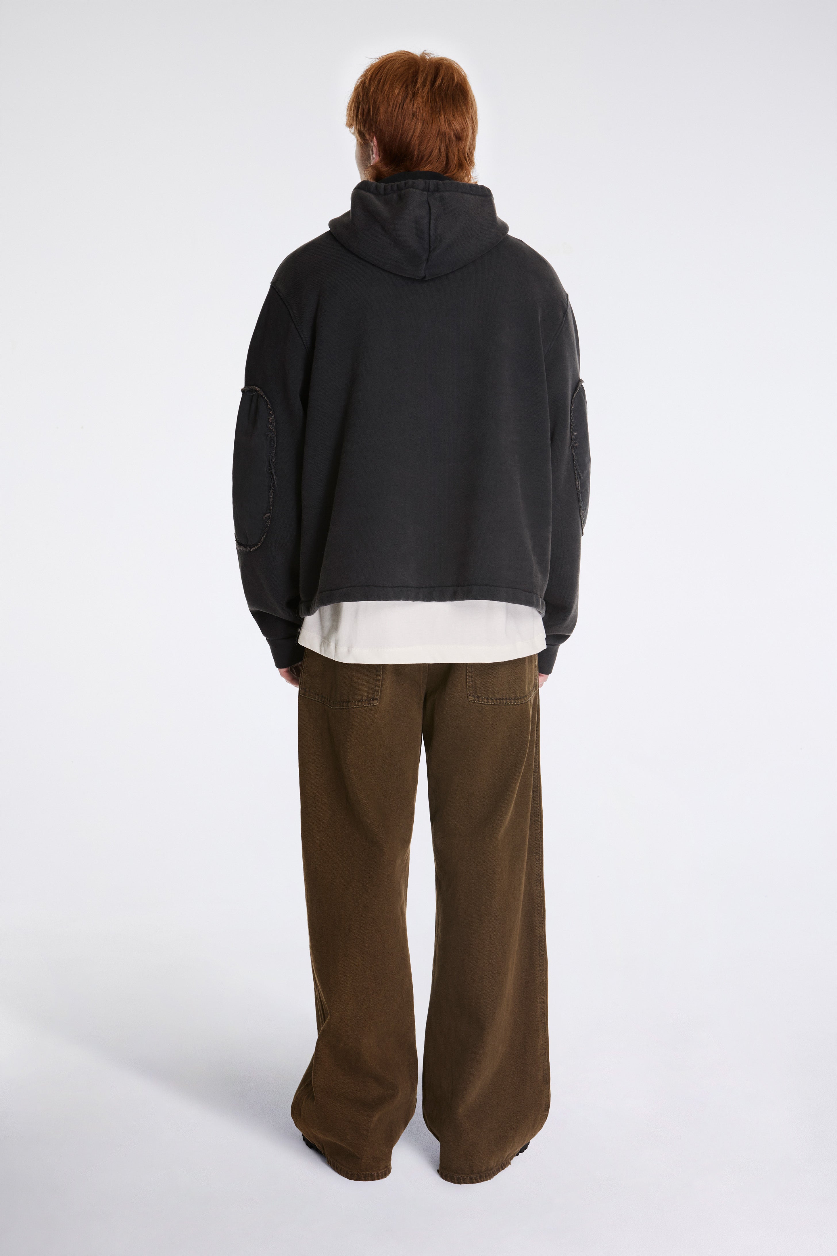 Anorak Zip Hoodie Black