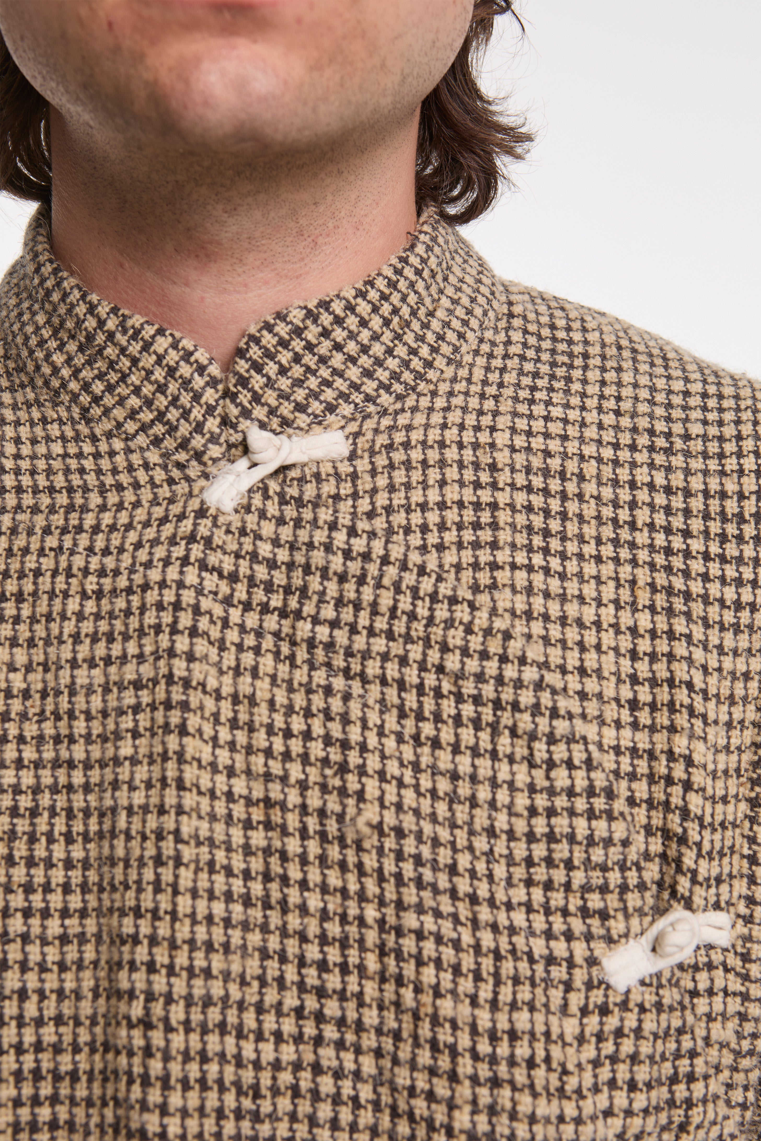 Shepherd Jacket Handwoven Tweed Wool