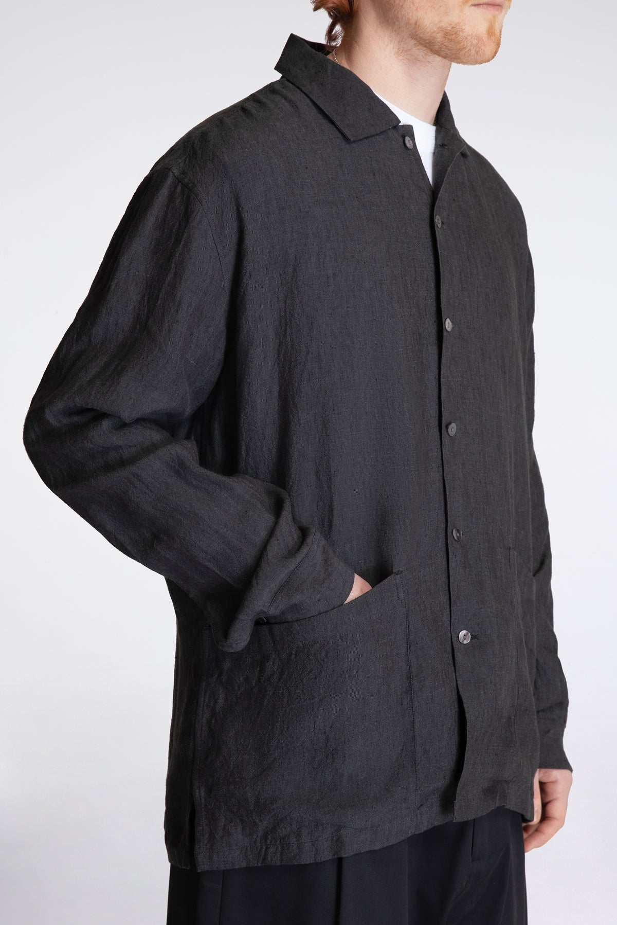 Martyn Shirt Grey/Black