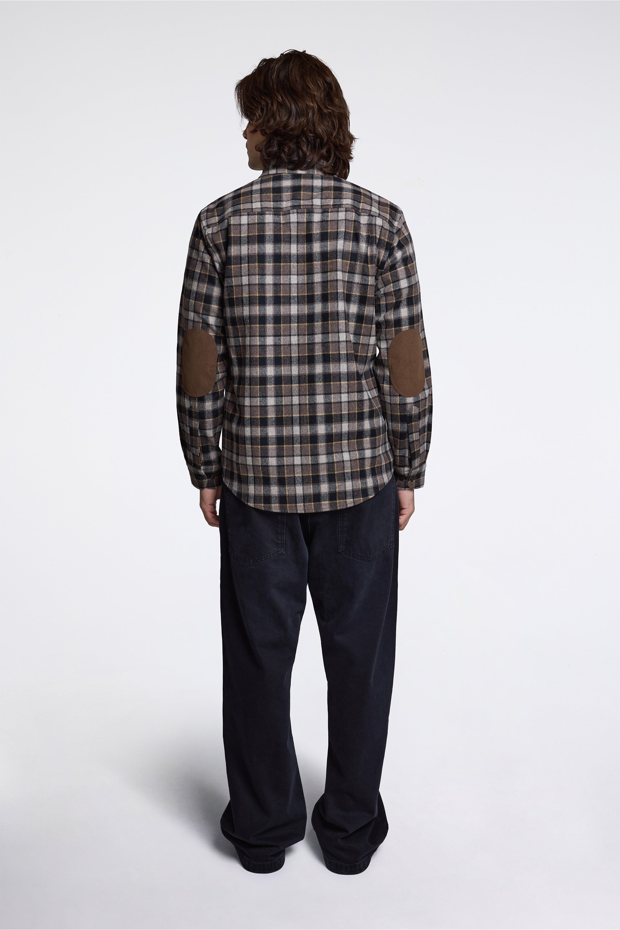 Trail Shirt Brown/Yellow Plaid