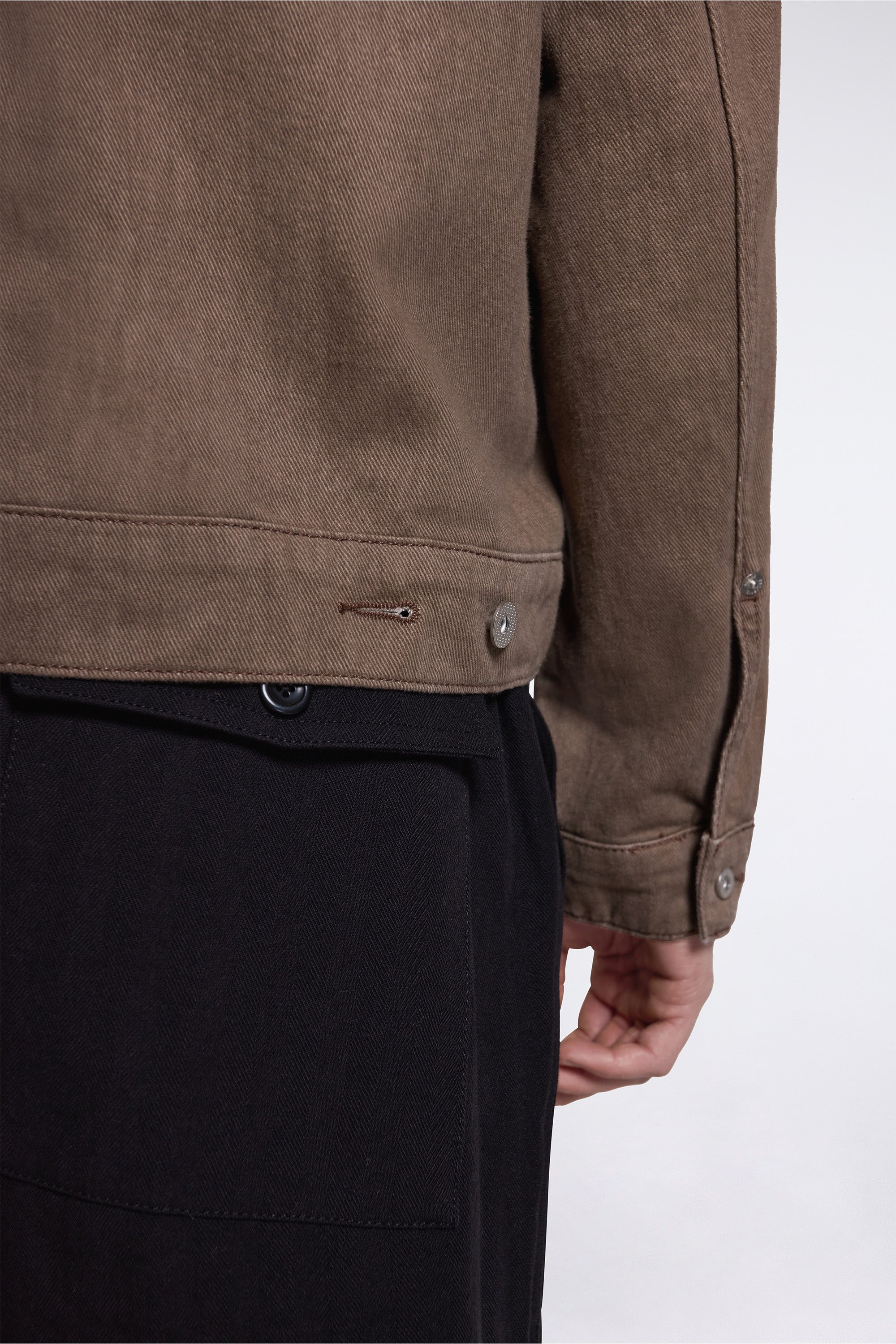 Storadal Resist Dyed Twill Type II Jacket Walnut