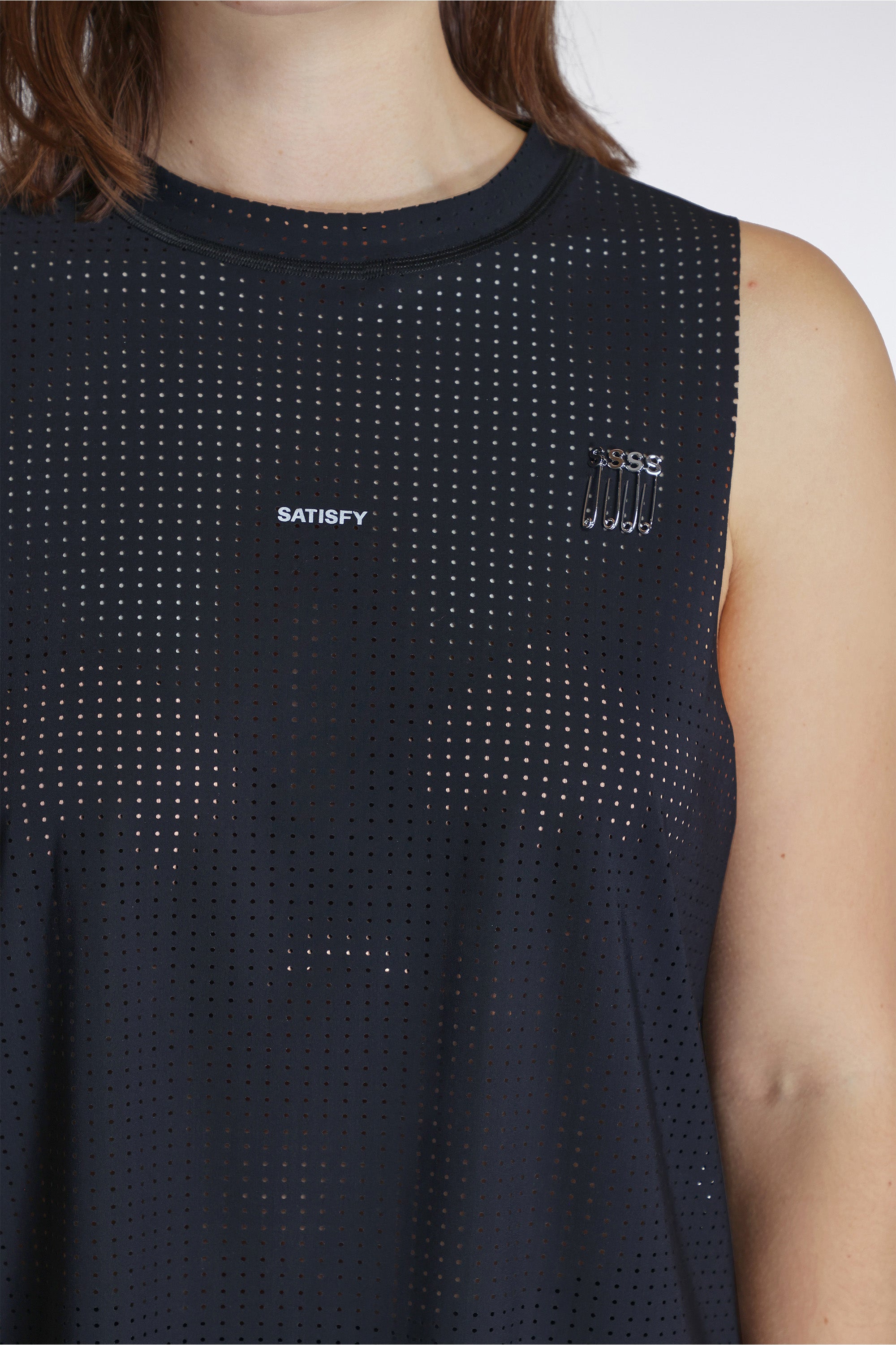 Space-O Muscle Tee Black SA