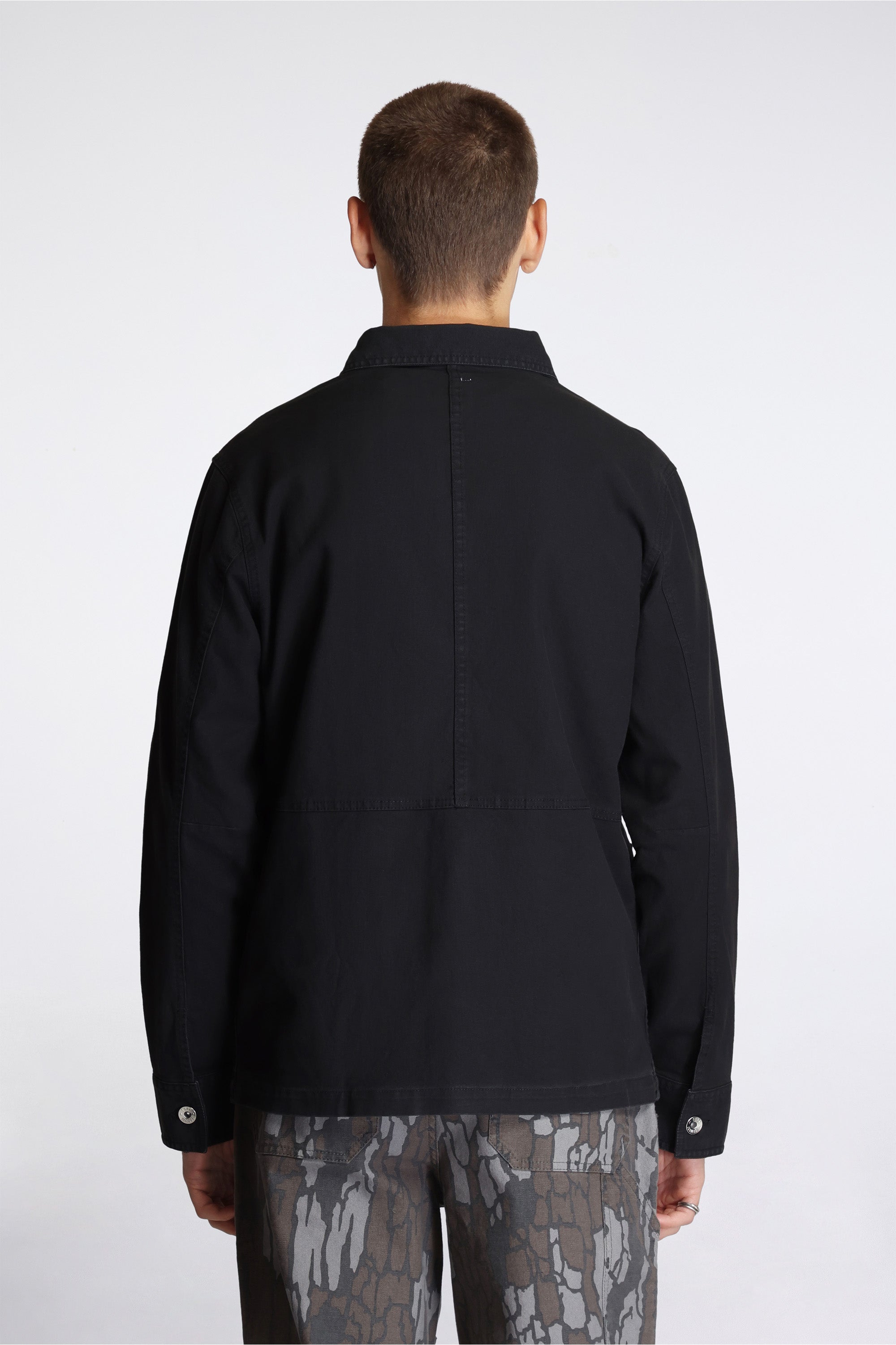 Utility Jacket Mens Black