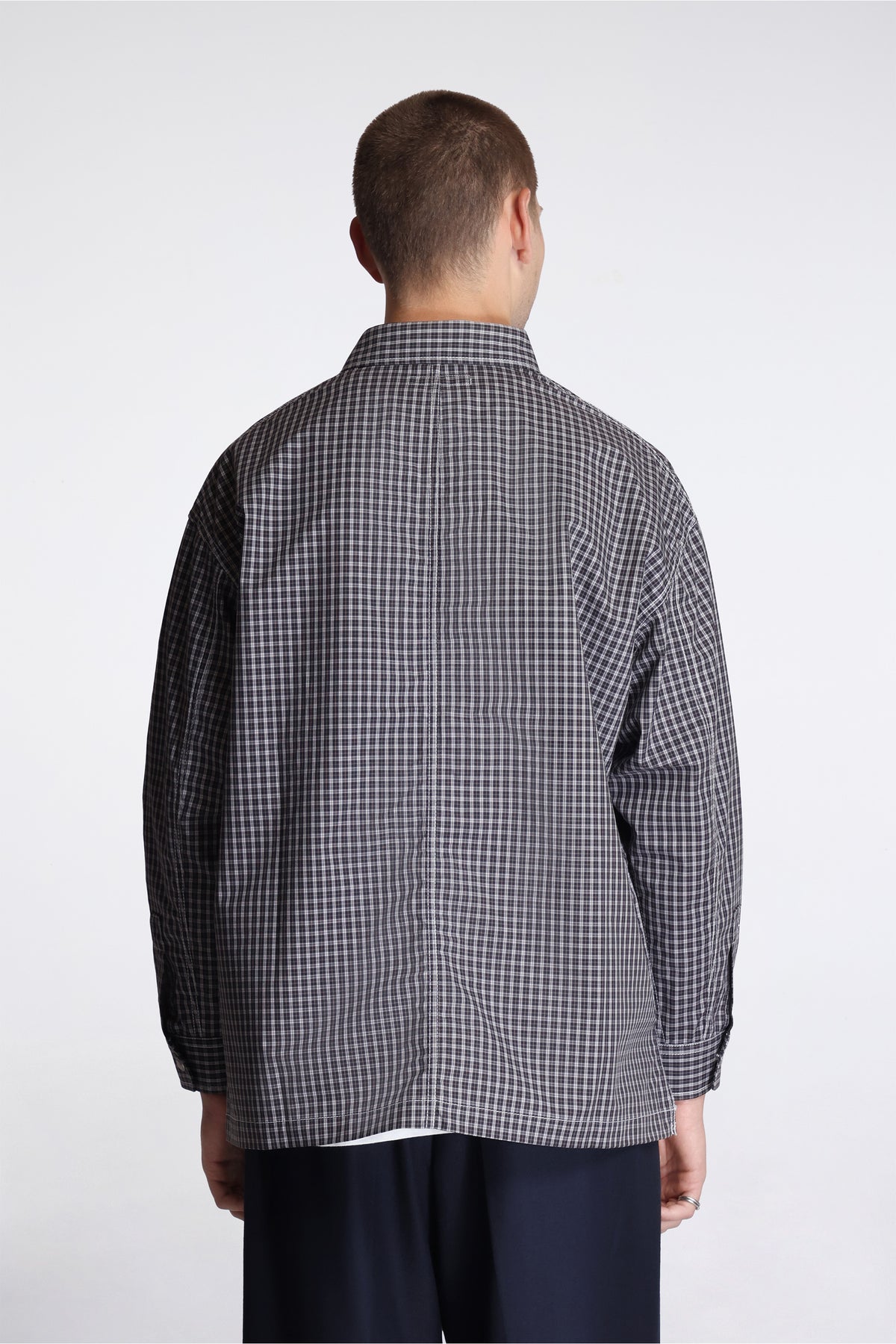 Check Utility Shirt Black/White/Charcoal