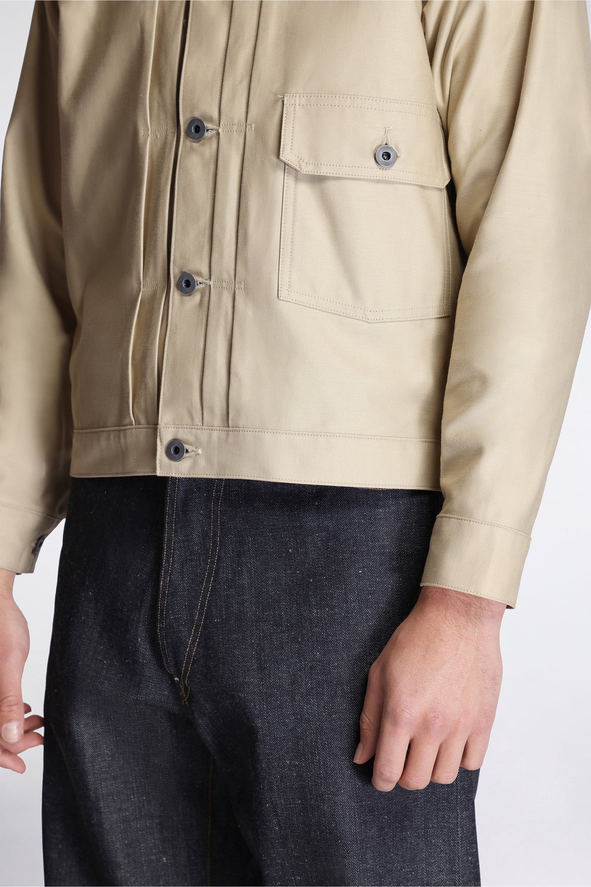 Lot.333  Buckle-Backed Jacket C.1930's Beige