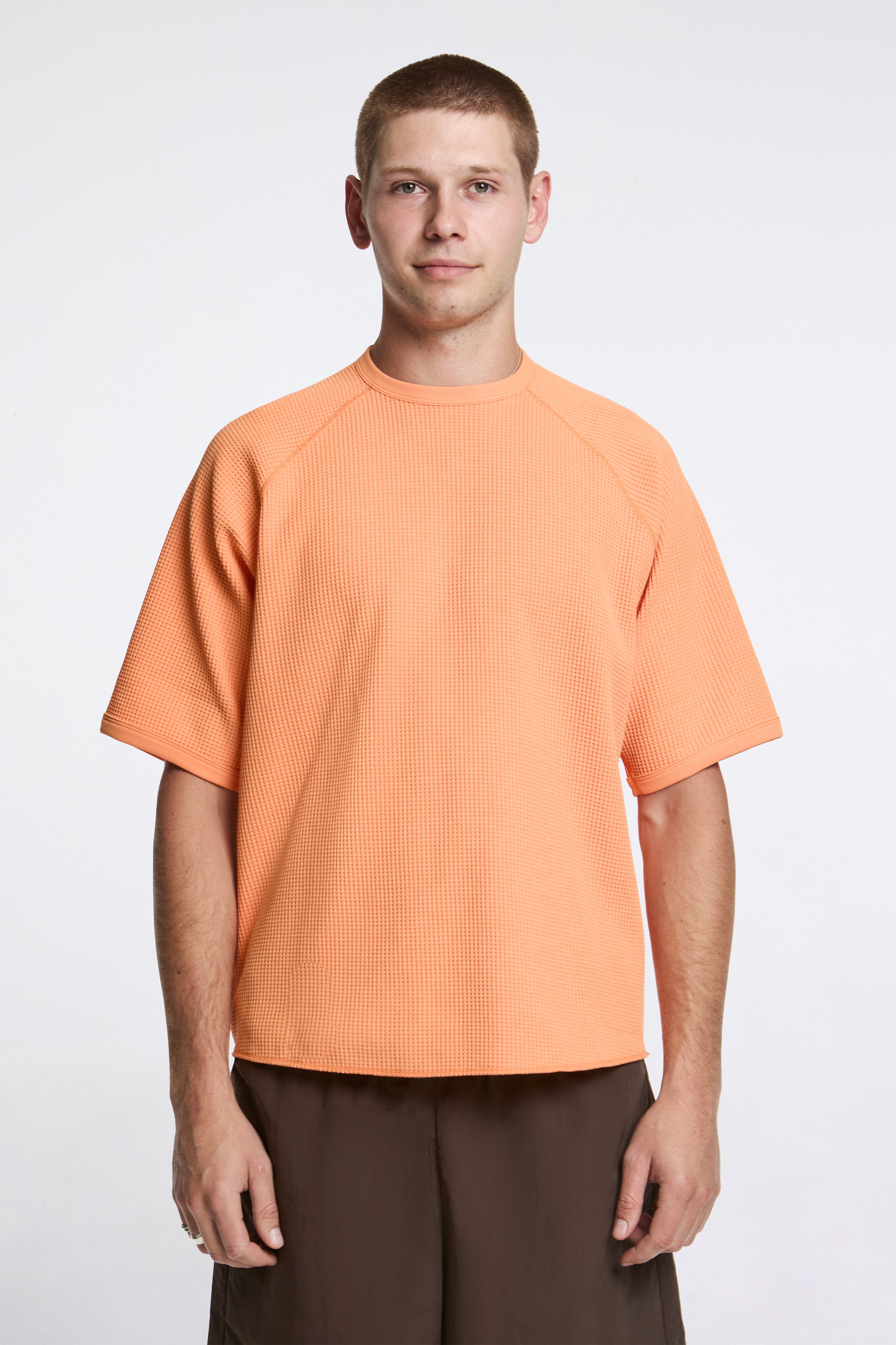 Goldwin WF Light T-Shirt Lily Orange | HAVN