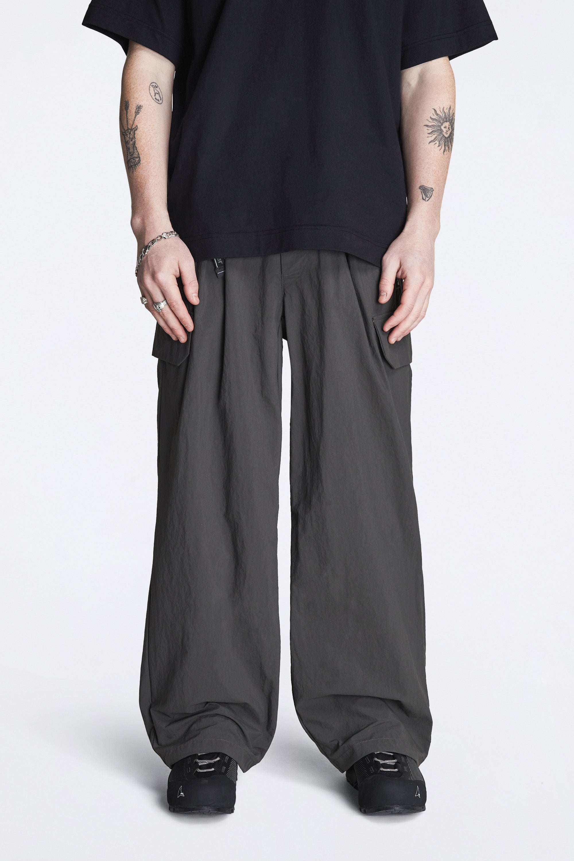 Twill Pants Charcoal