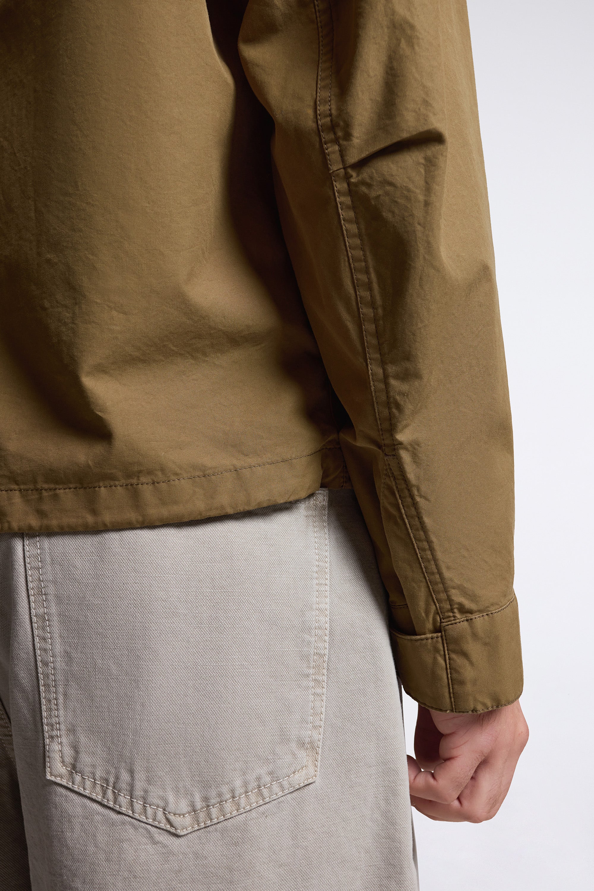 Short Rain Parka Khaki