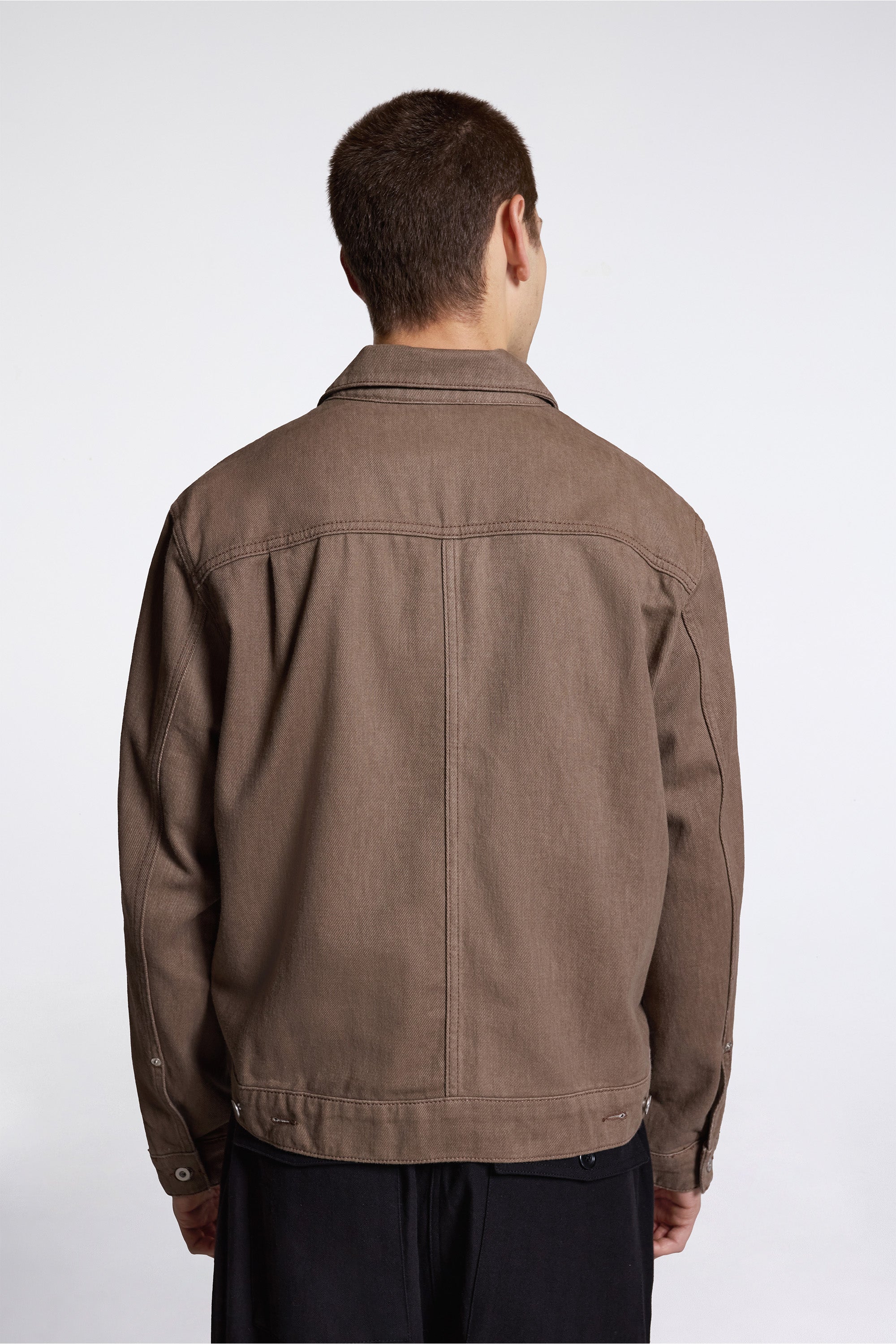 Storadal Resist Dyed Twill Type II Jacket Walnut