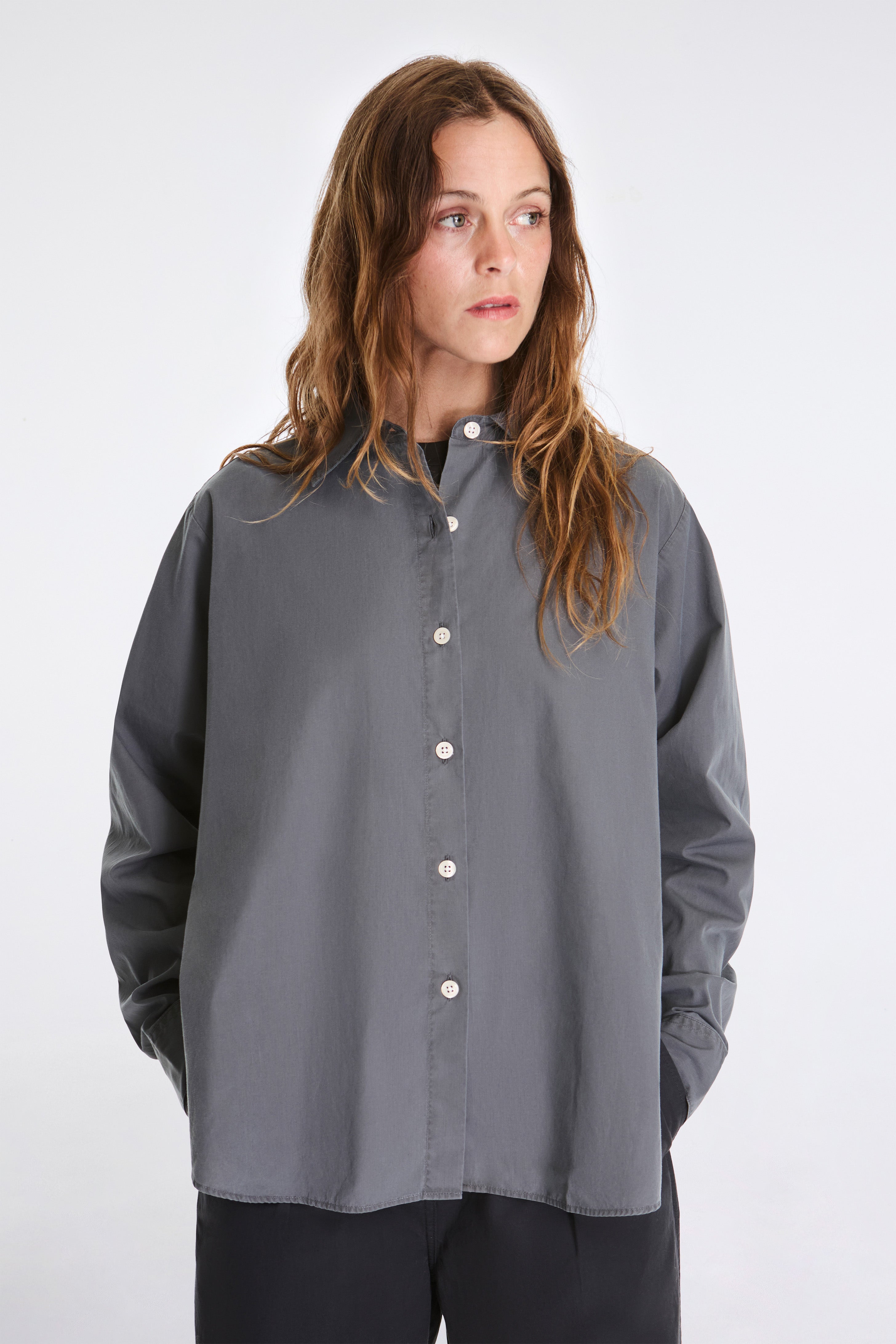 Application Shirt Washed Graphite