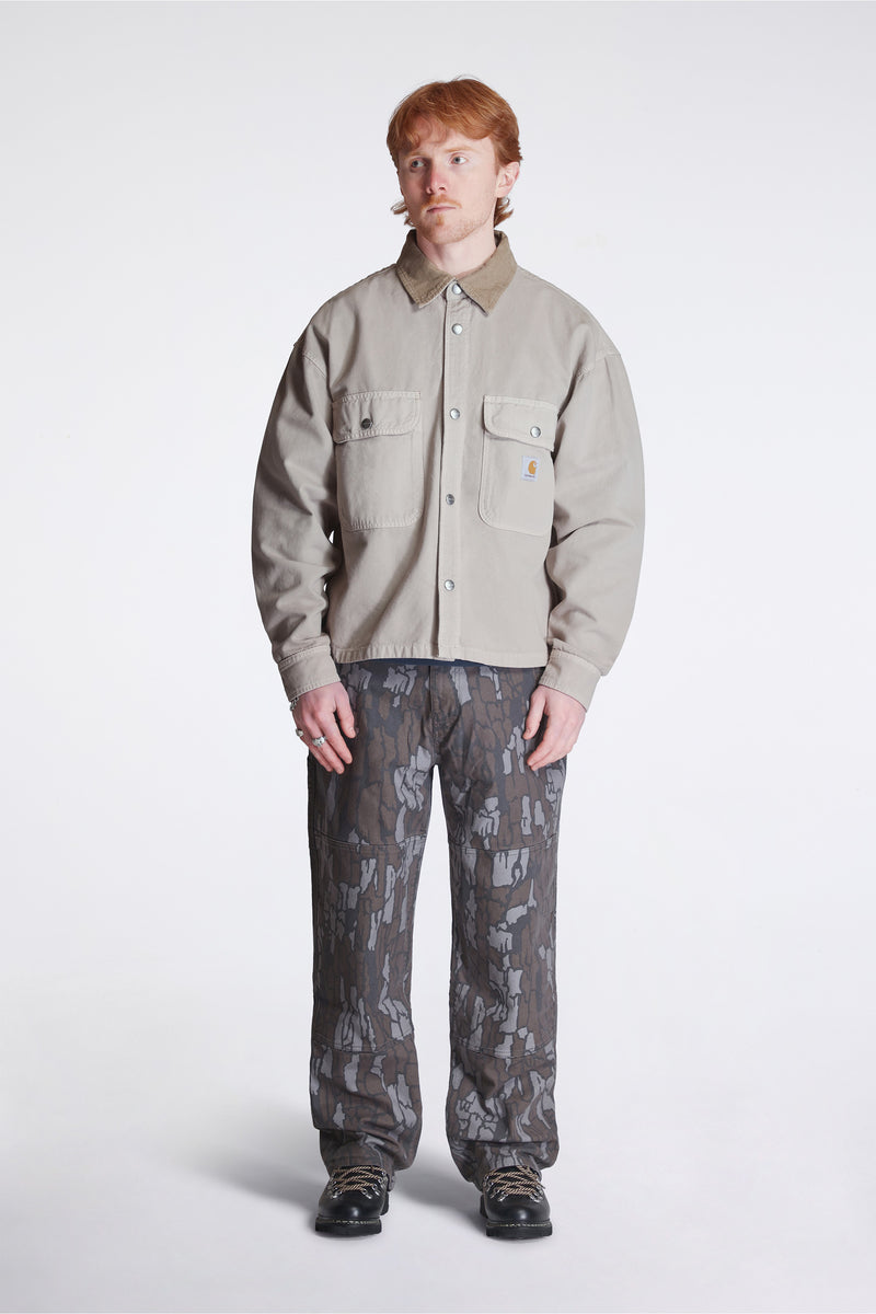Prescott Shirt Jacket String/Leather