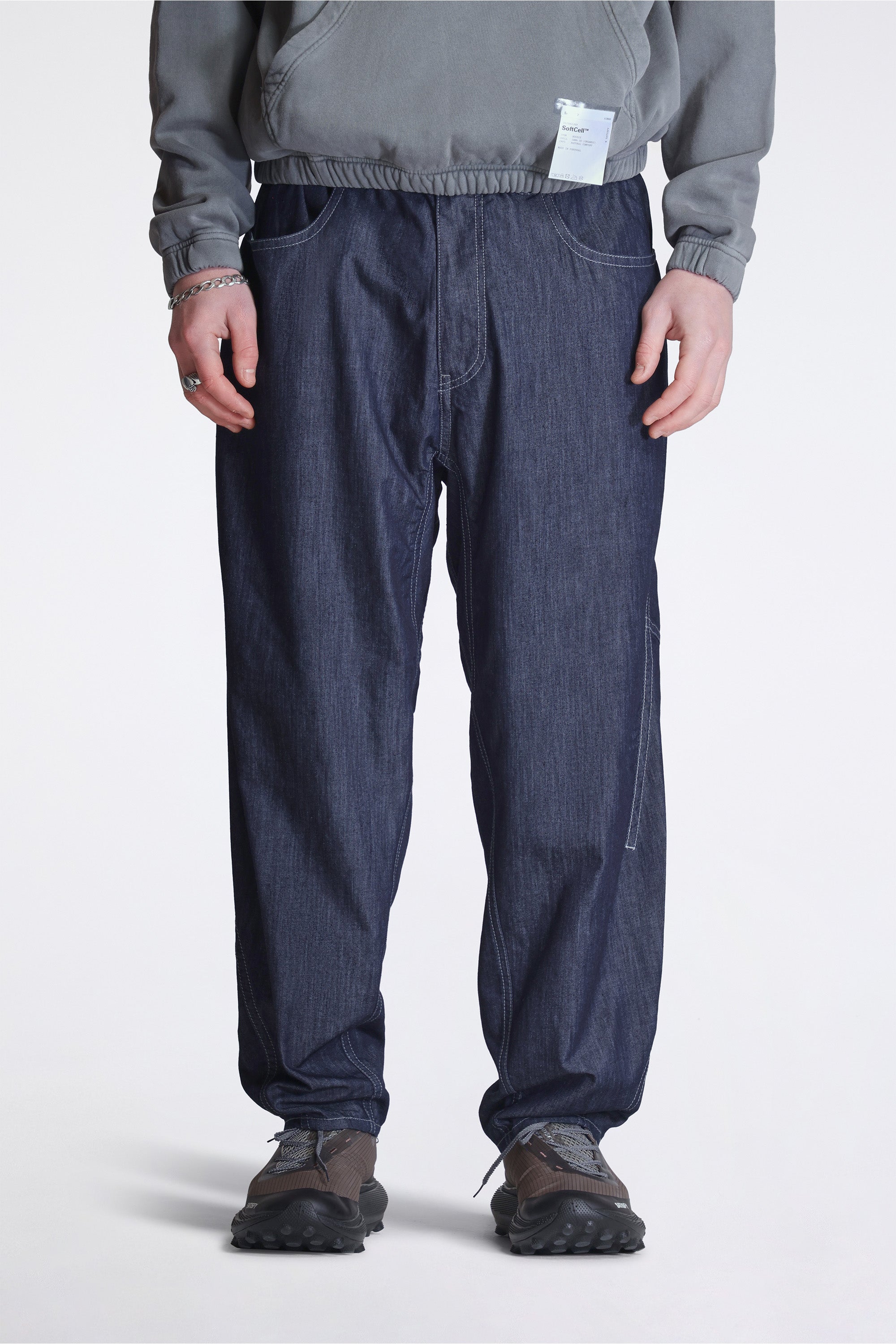 Dry Easy Denim Wide Pant Navy