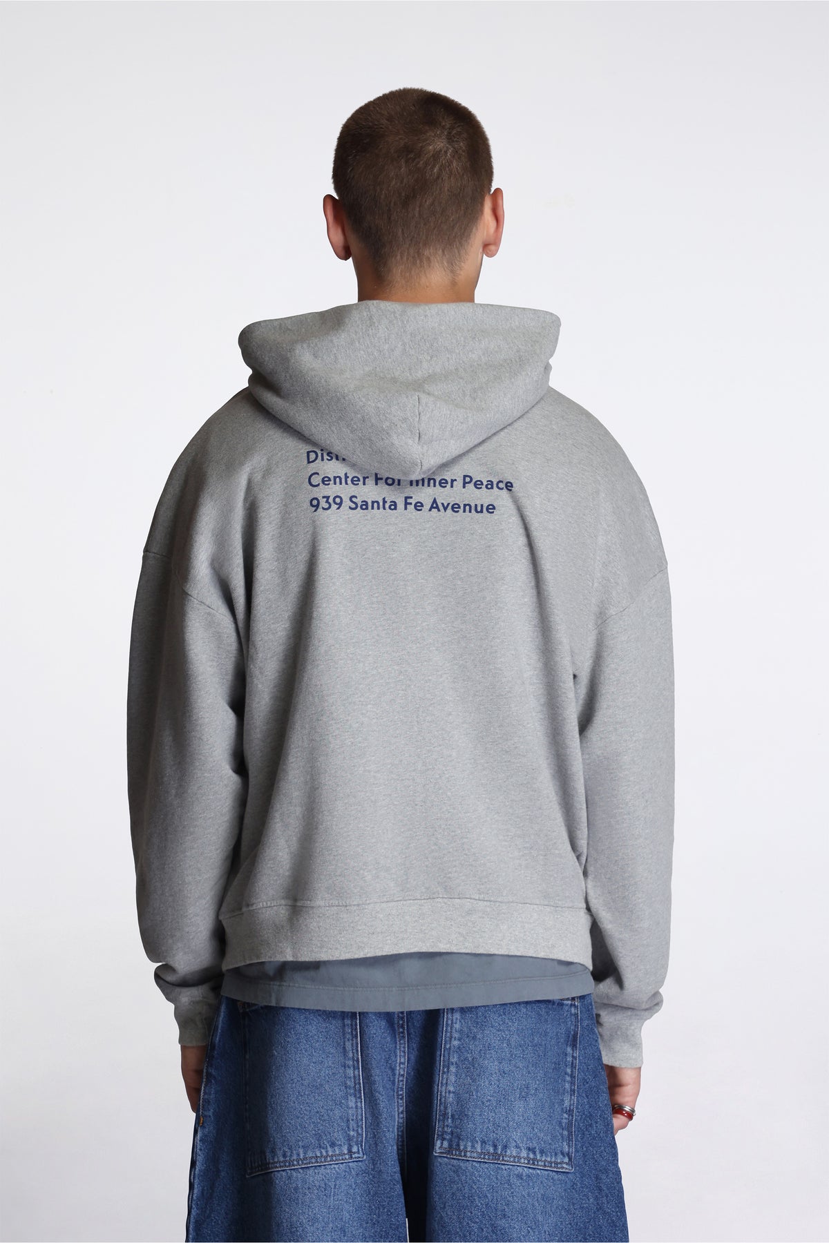California Cotton Hoodie Staff Hoodie Heather Gray