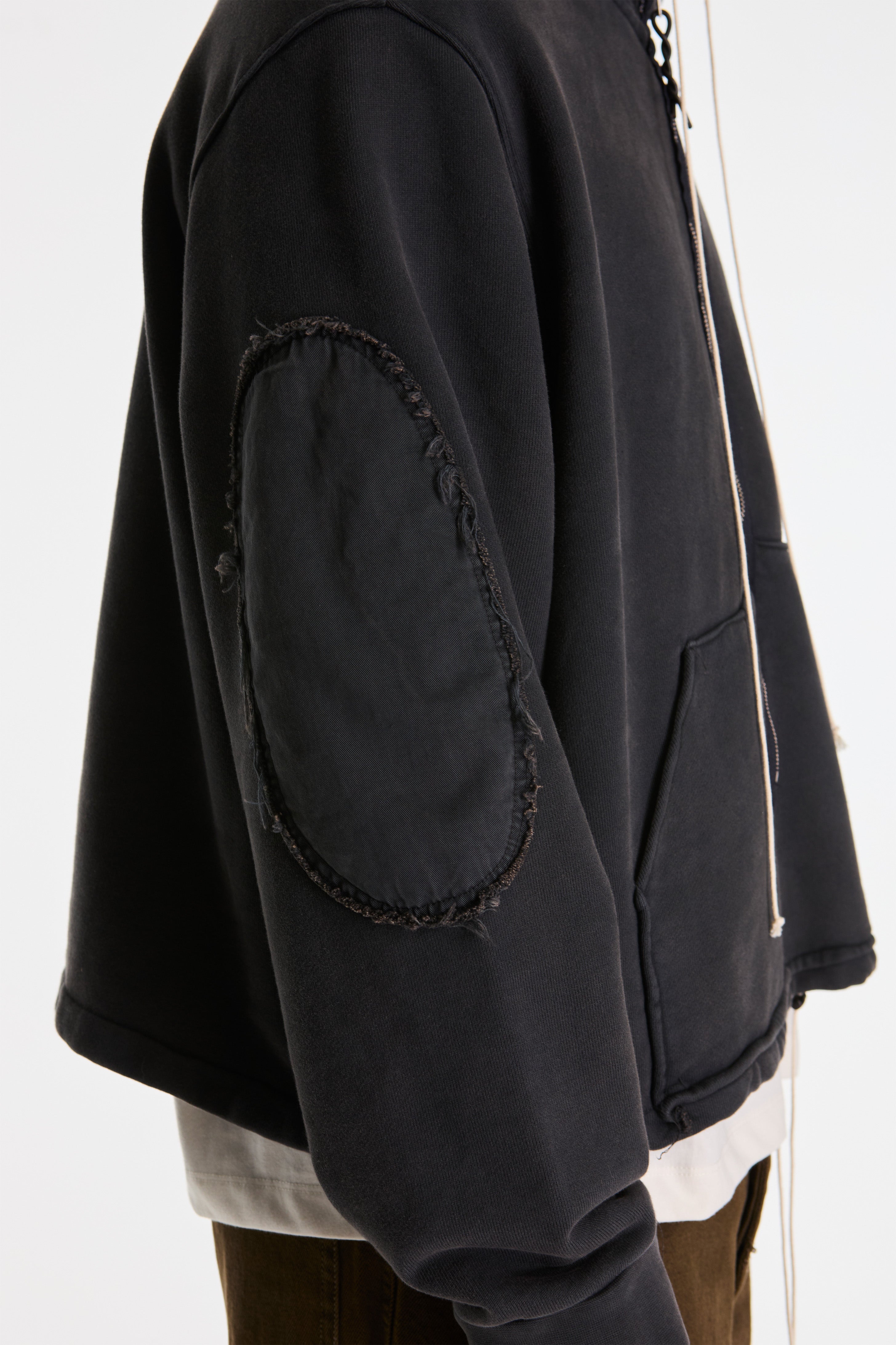 Anorak Zip Hoodie Black