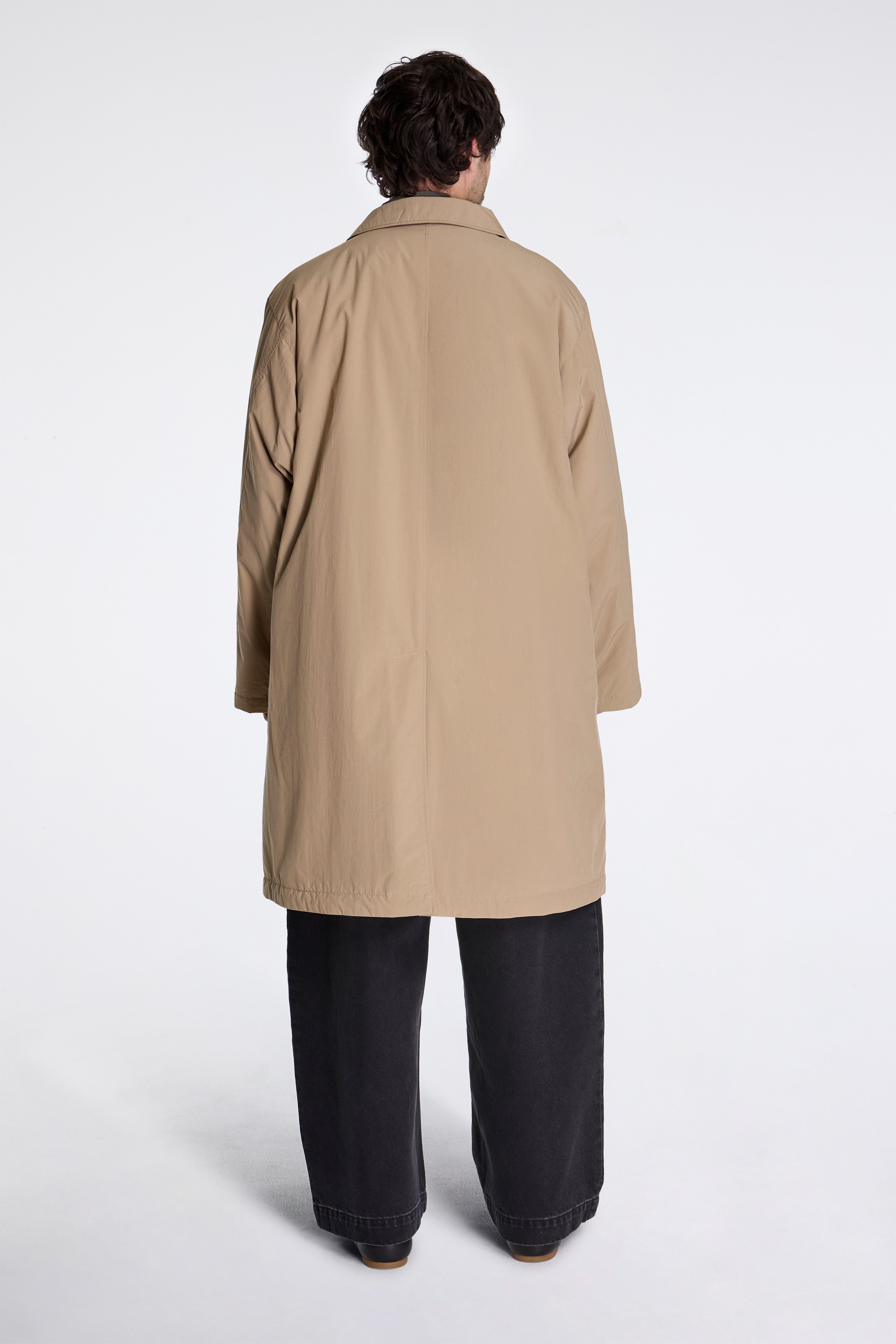 DANTON ベージュ Insulation Collared Coat Danton Collar Coat Beige