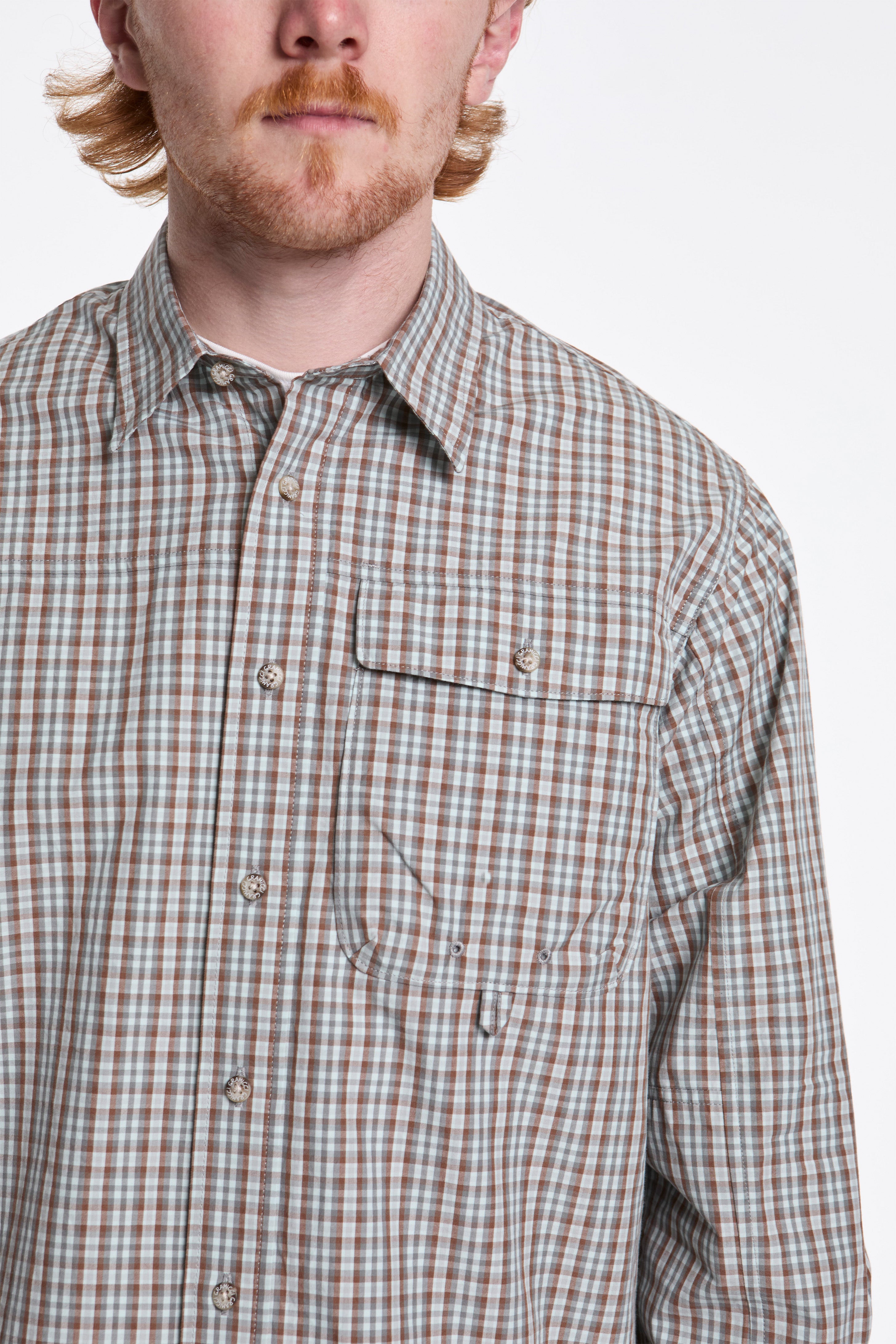 Poplin Millwood Shirt Brown