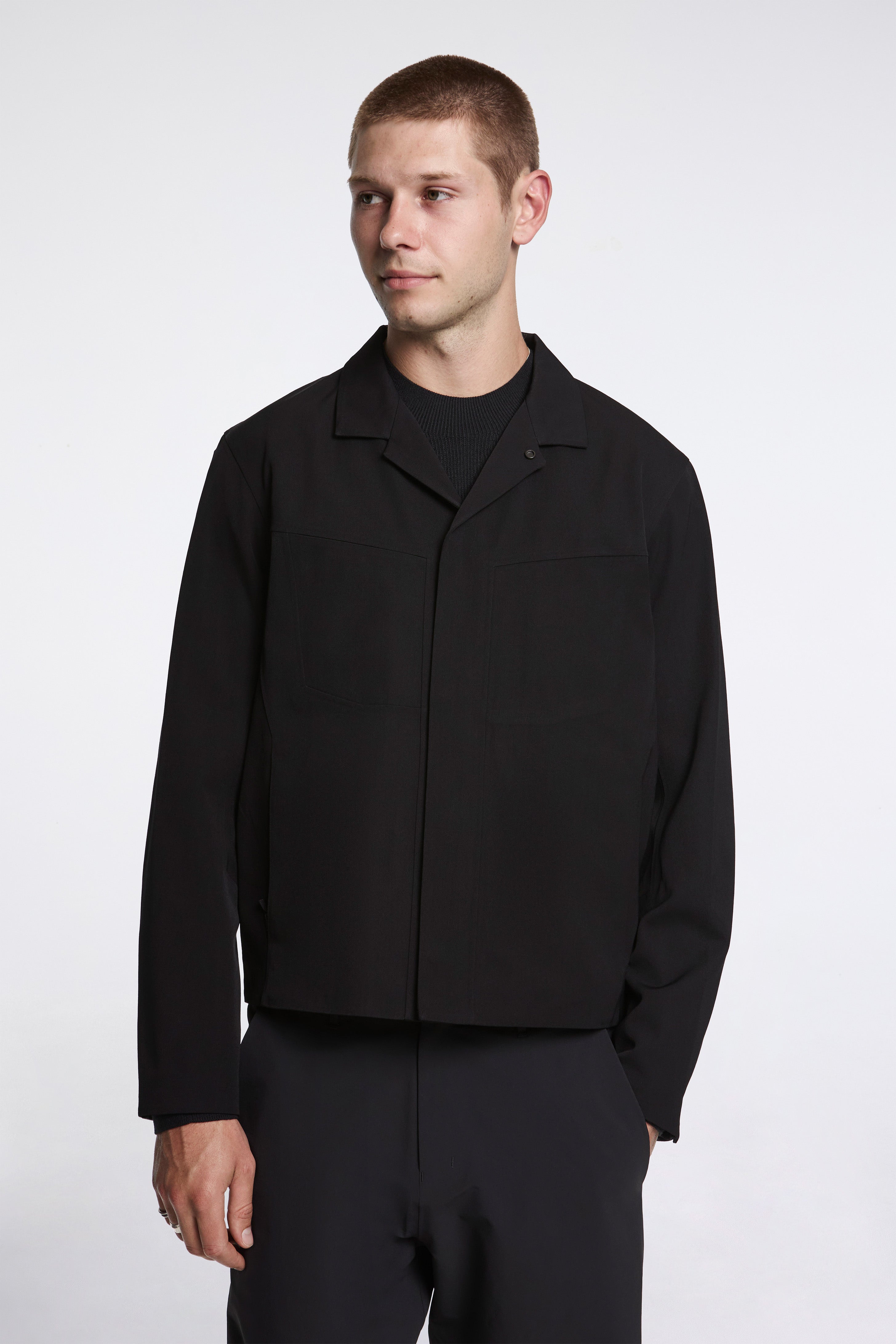 Voronoi Wool Jacket M Black
