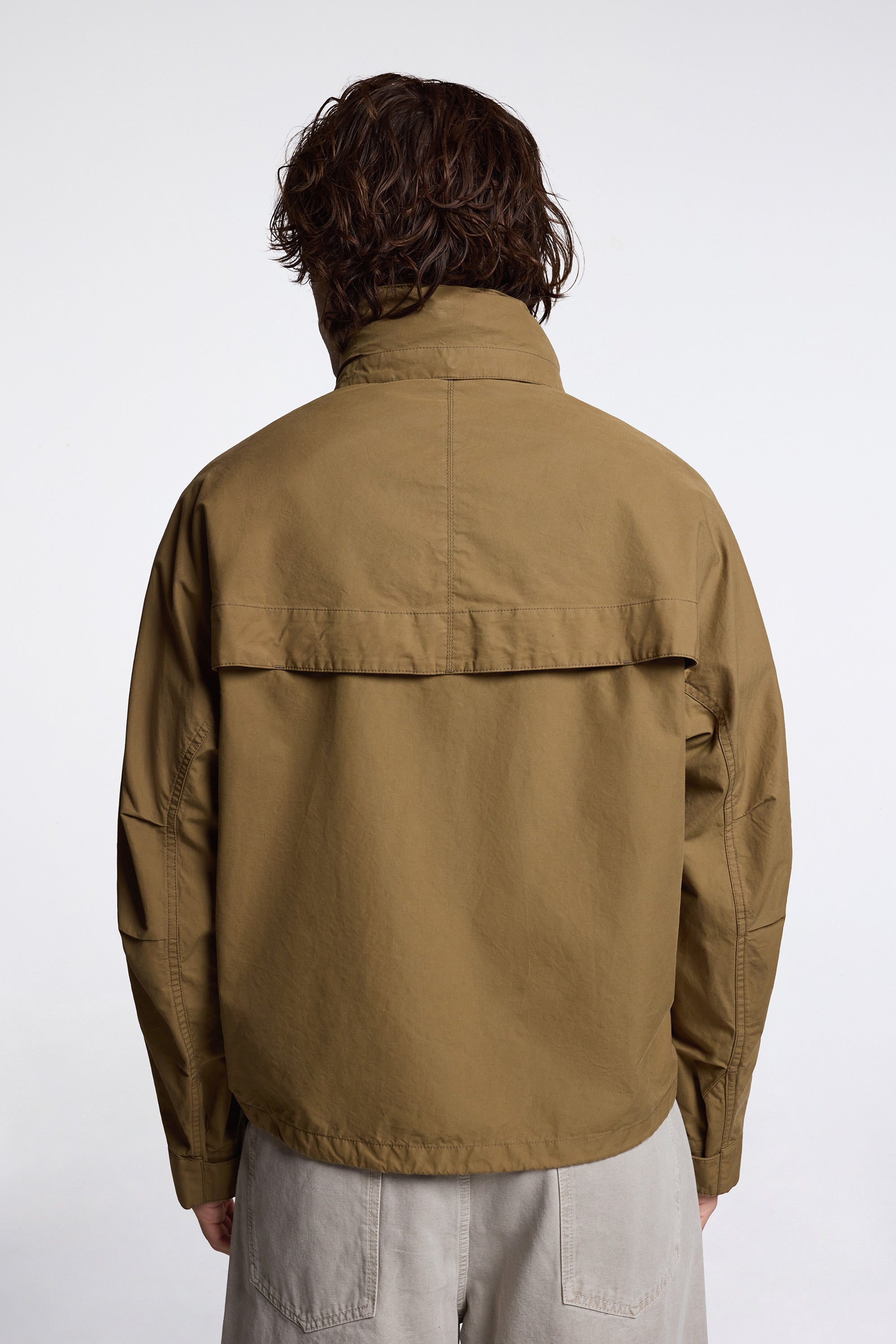 Short Rain Parka Khaki