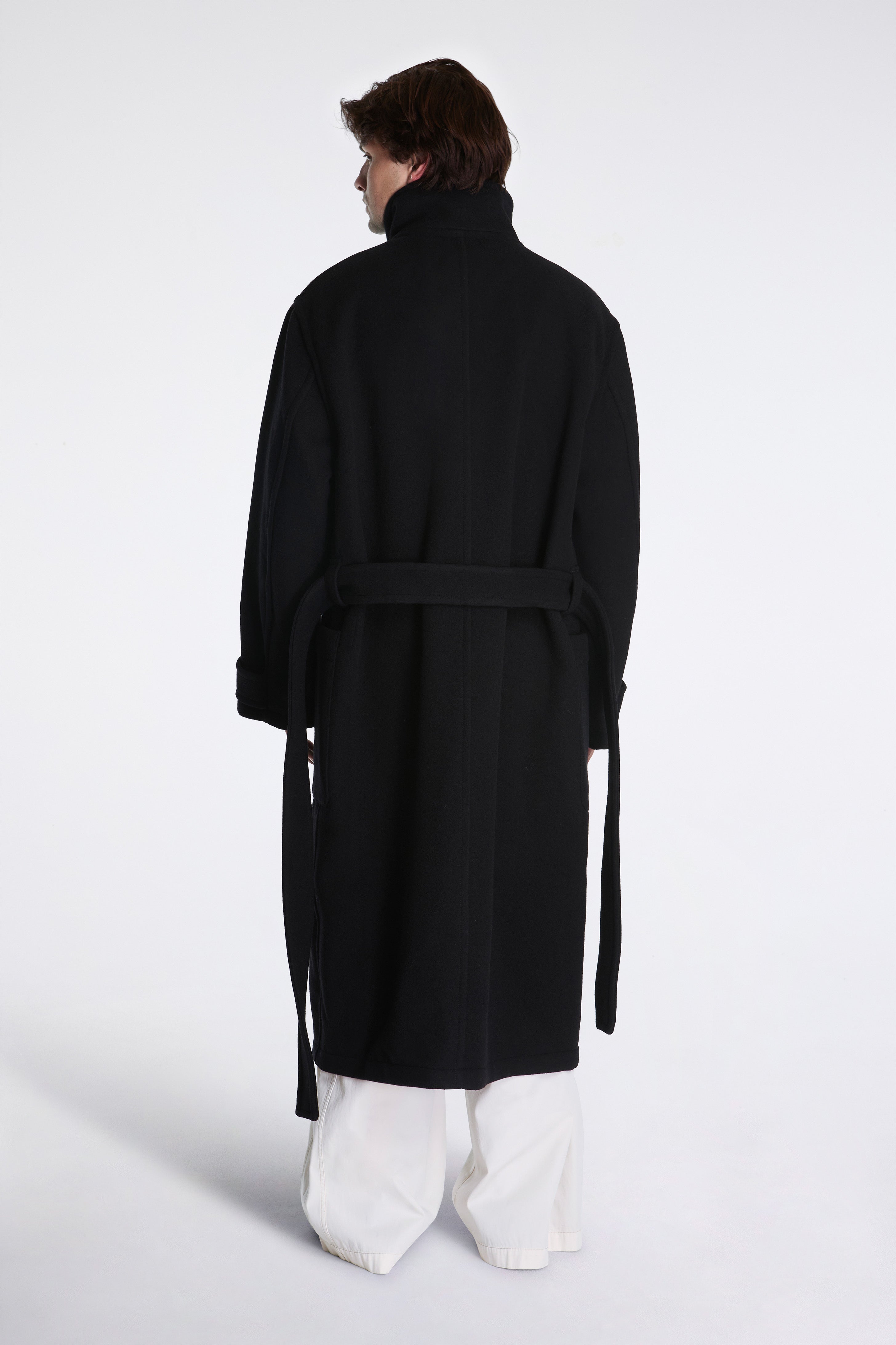 Wrap Coat Black