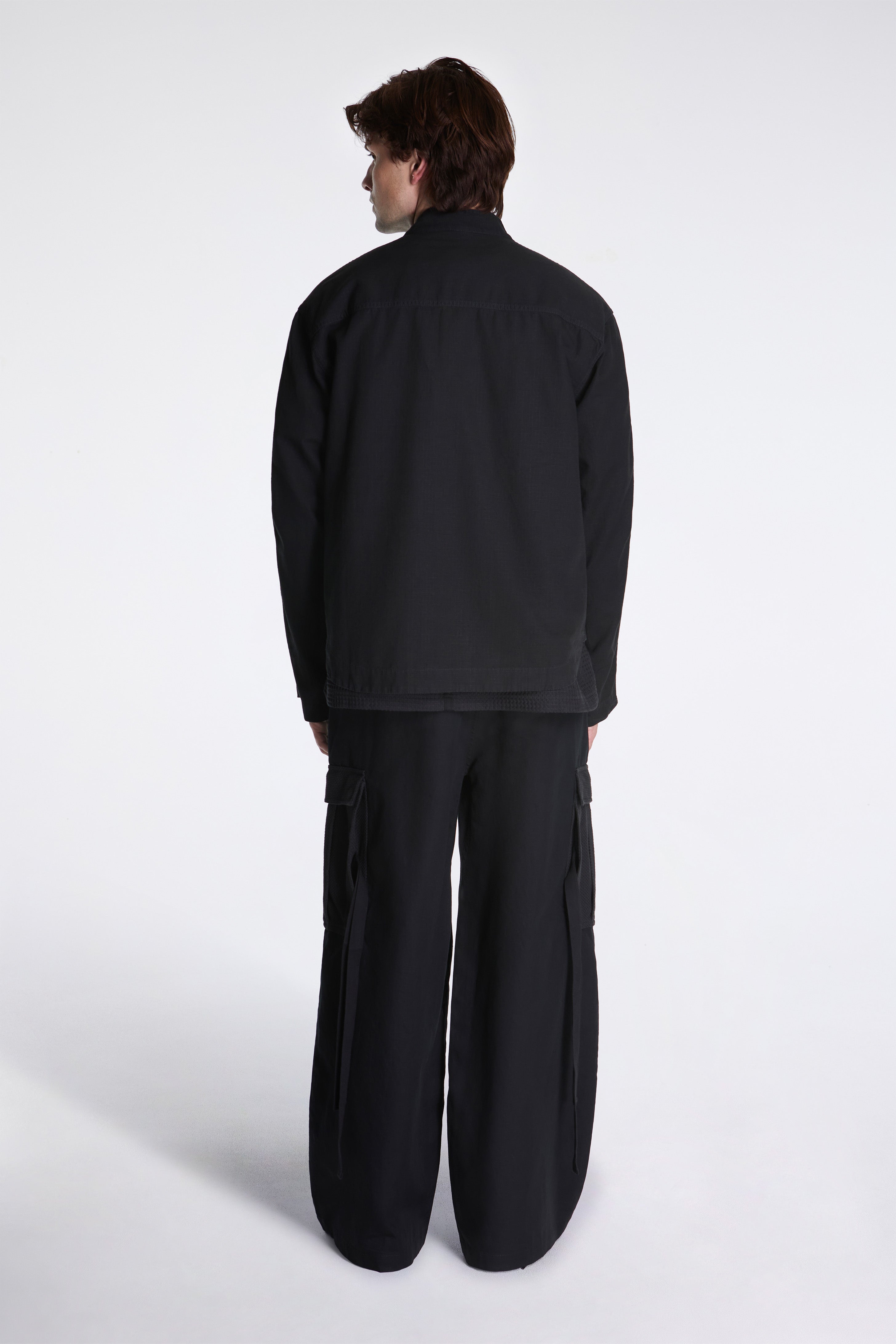 Asym Hanbok L/S Shirt Black