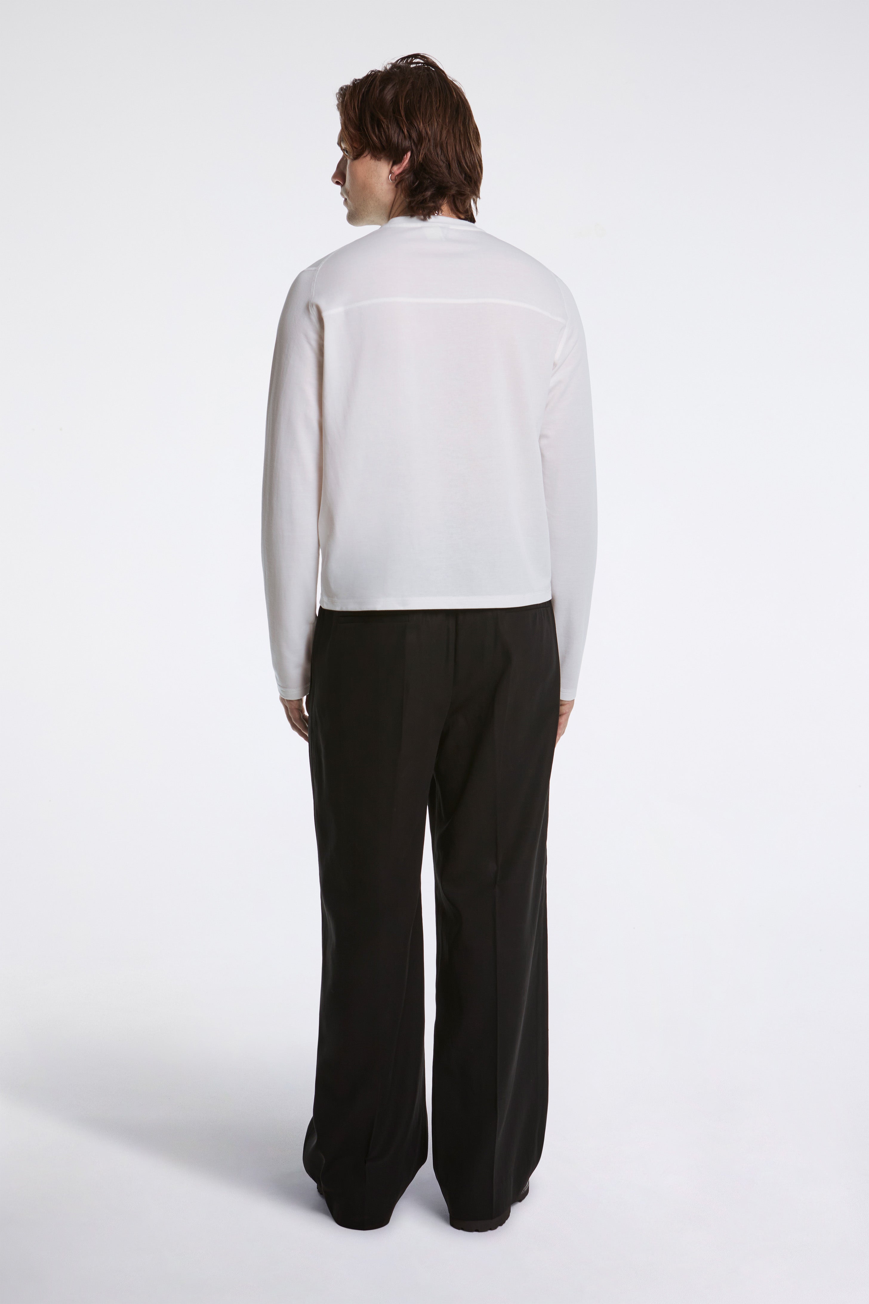 Contour Long Sleeve T-Shirt White