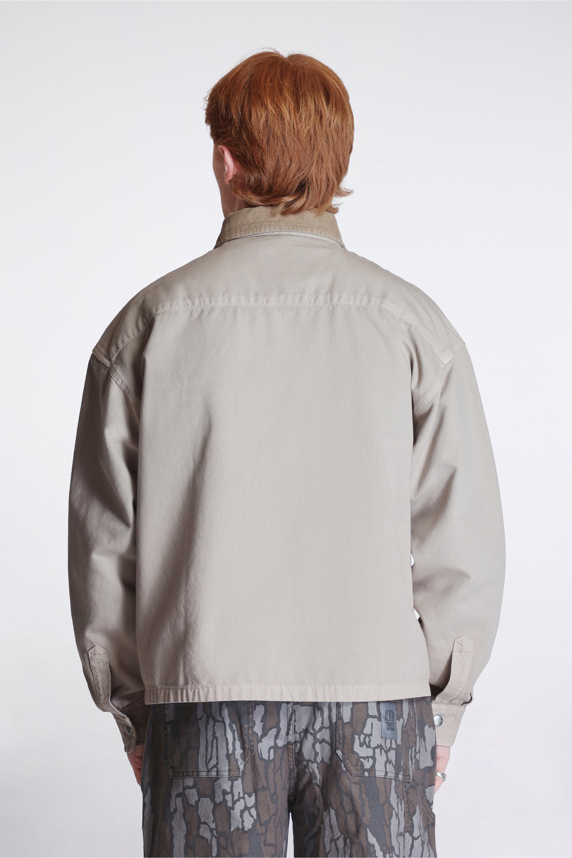 Prescott Shirt Jacket String/Leather